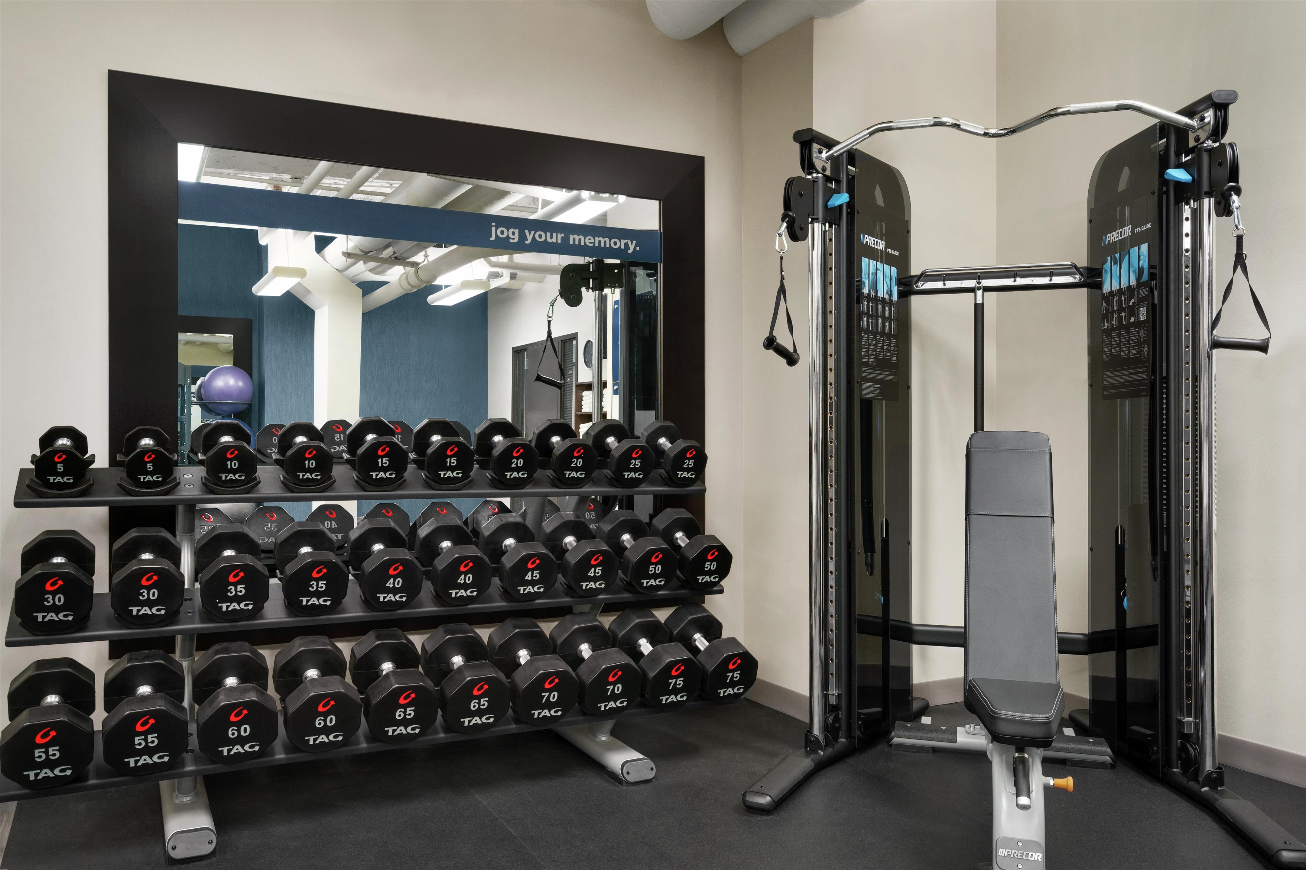 Health club fitness center gym | Hampton Inn Downtown / French Quarter Area