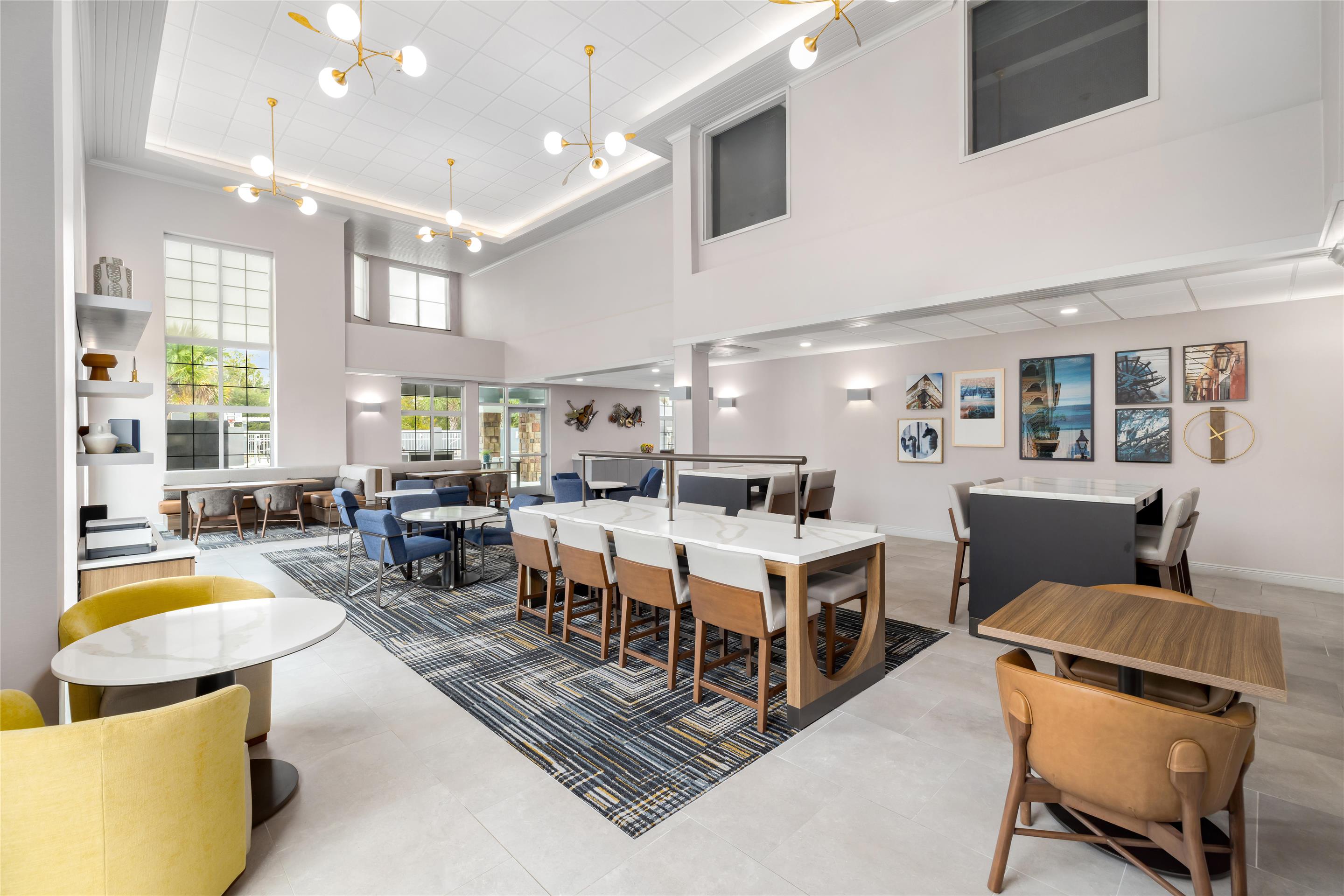 Breakfast Area | Homewood Suites Slidell