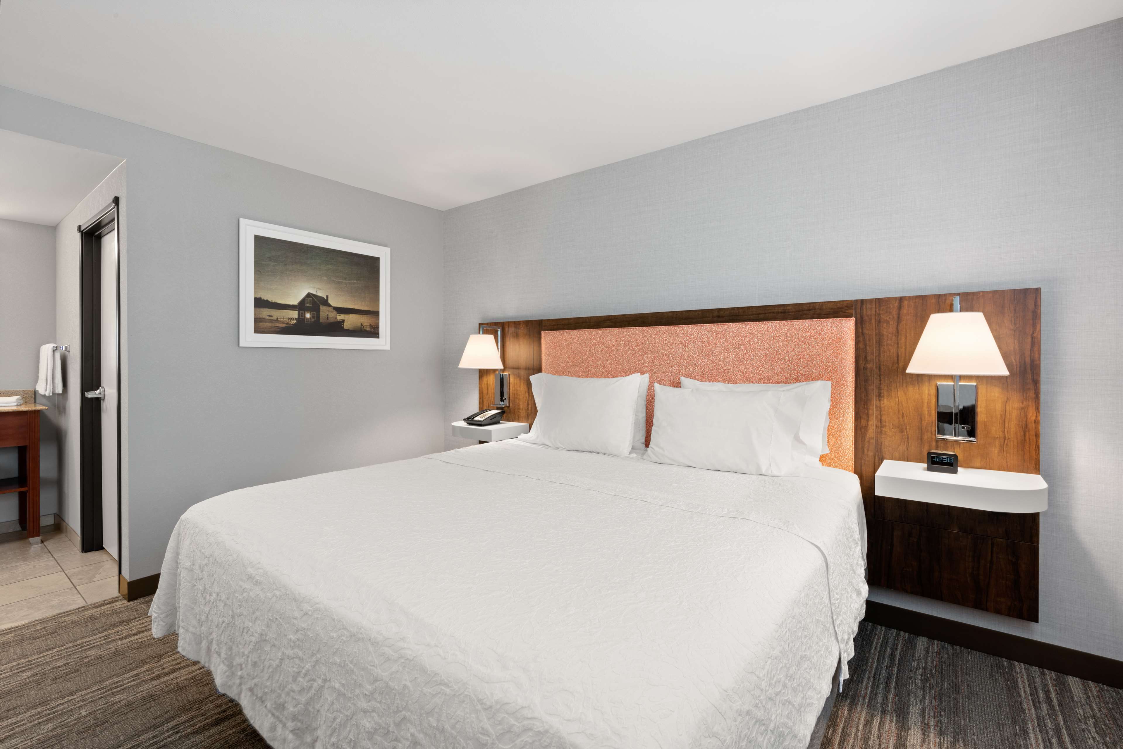 Hampton Inn & Suites Burlington Room Type - 1KG STUDIO SHWR TUB NOSMOK