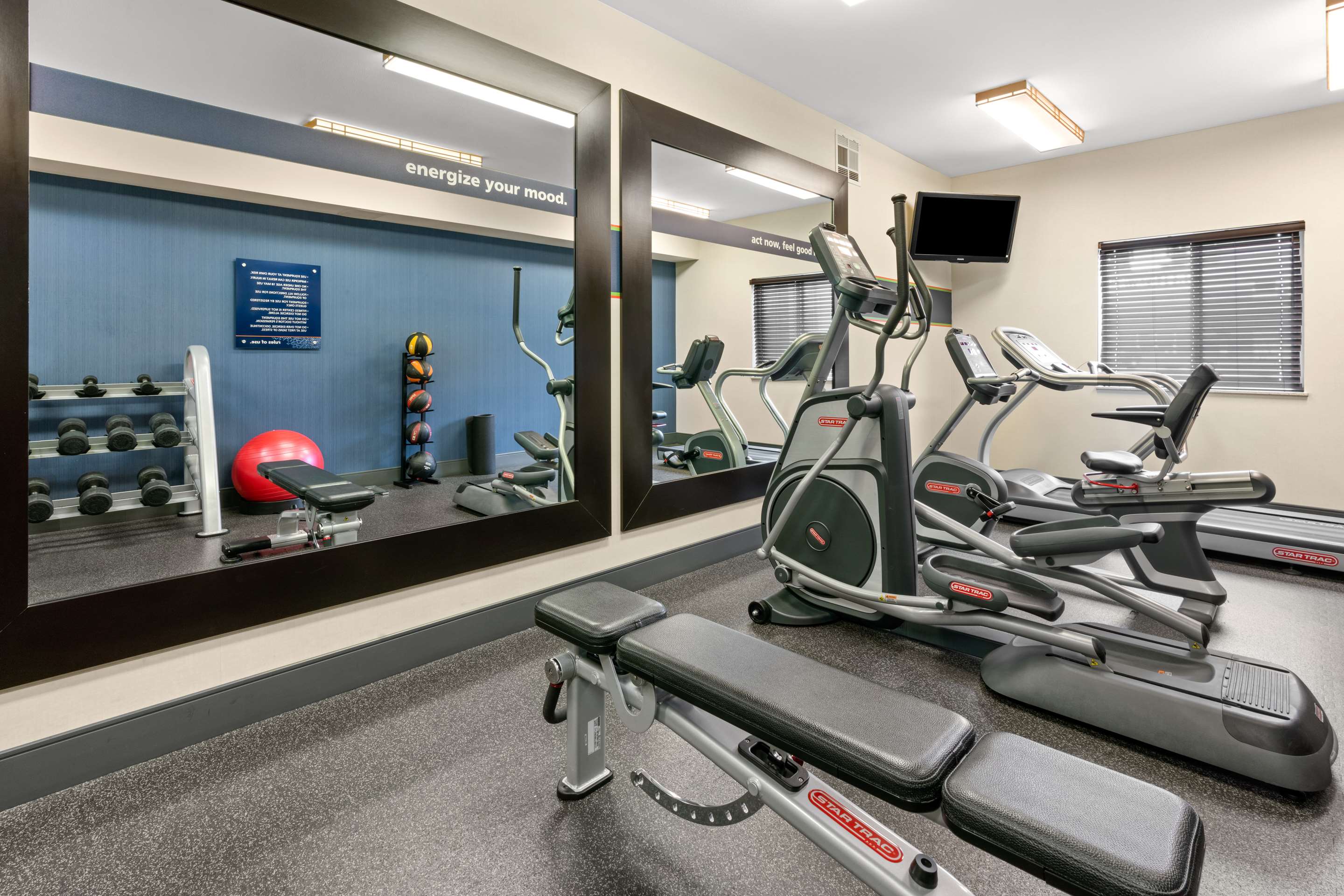 Health club fitness center gym
