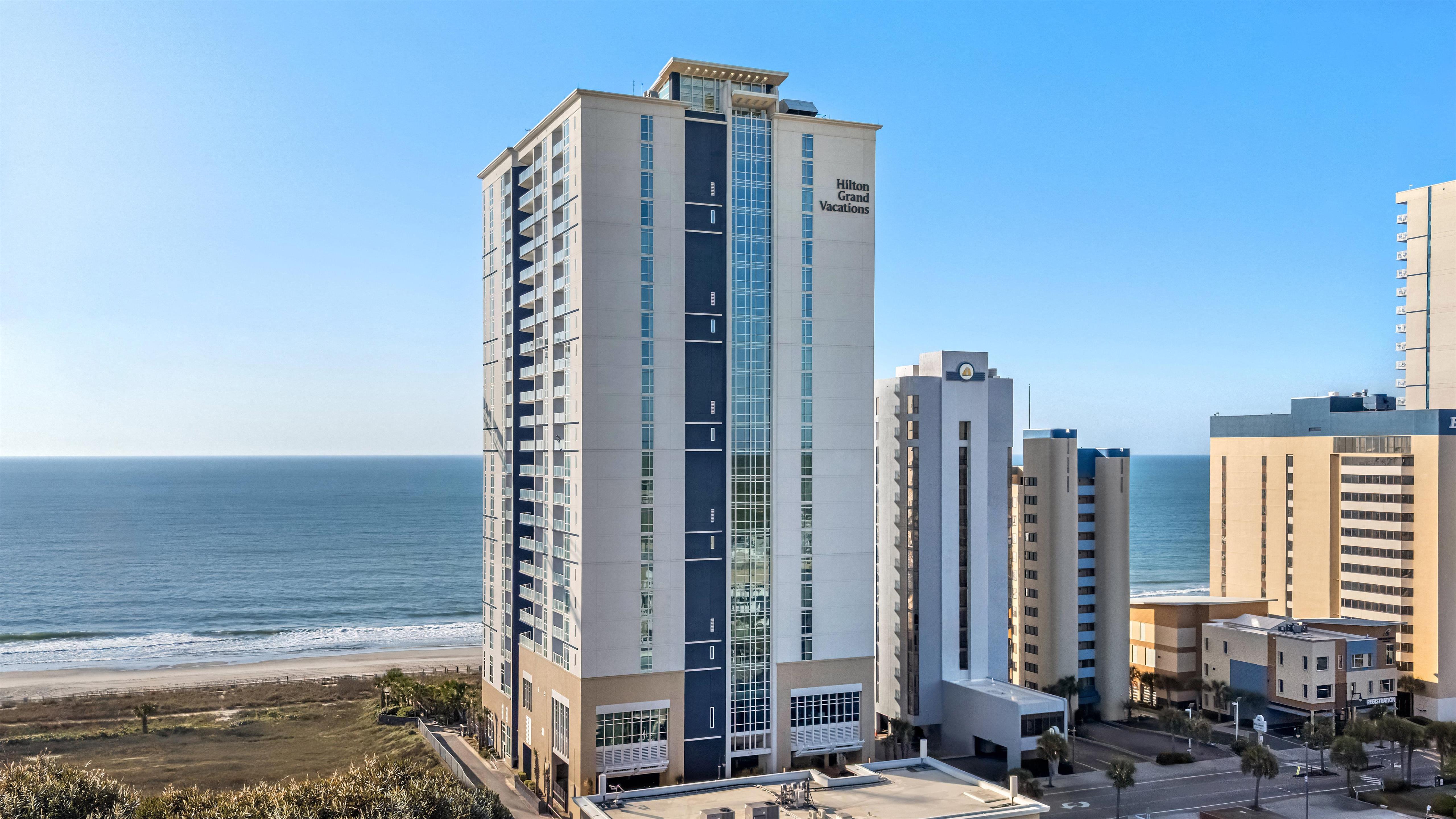 Exterior | Hilton Grand Vacations Club Ocean 22 Myrtle Beach.