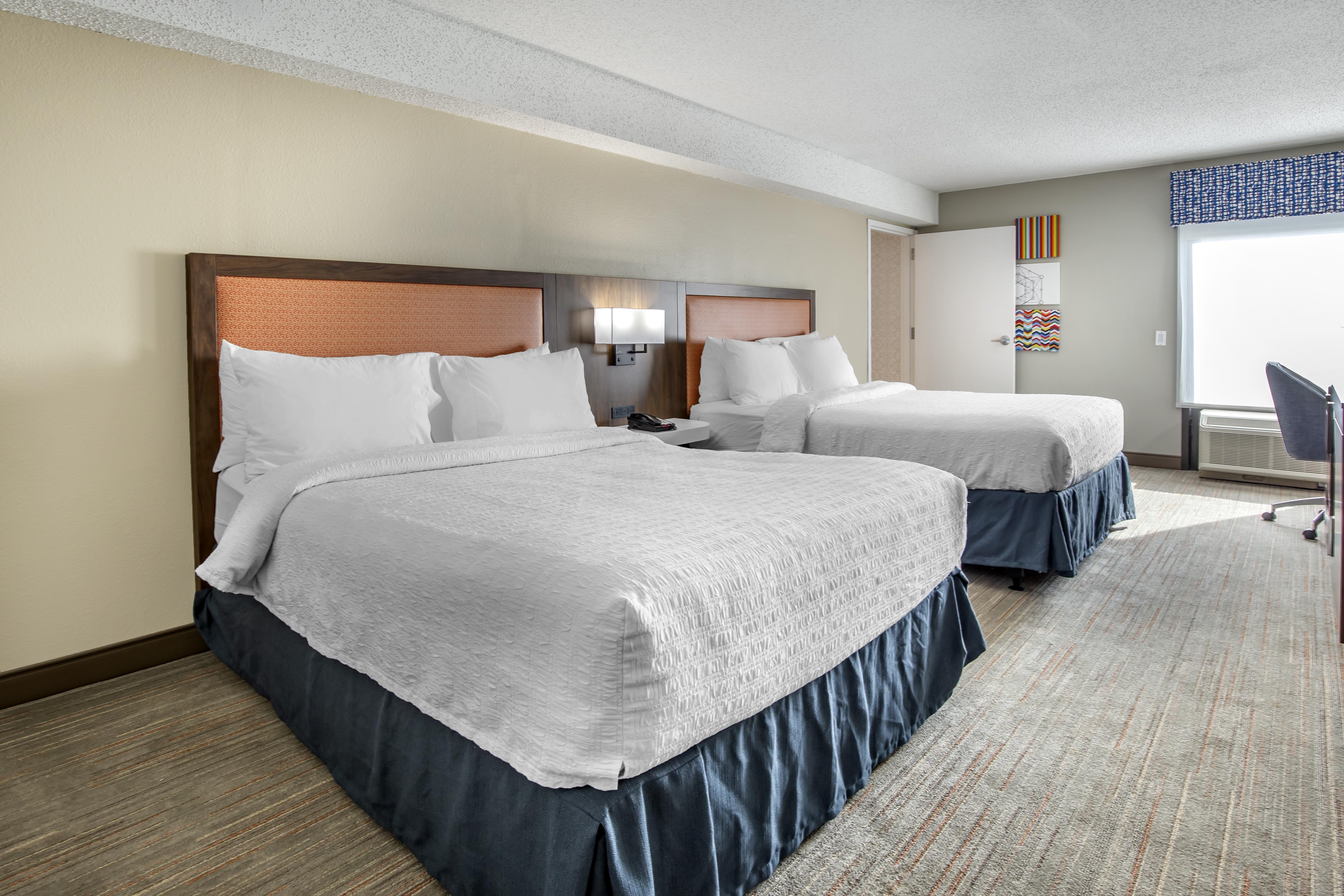 Hampton Inn by Hilton New Bern Room Type - 2DBL MOB HEAR ACC W TUB NS