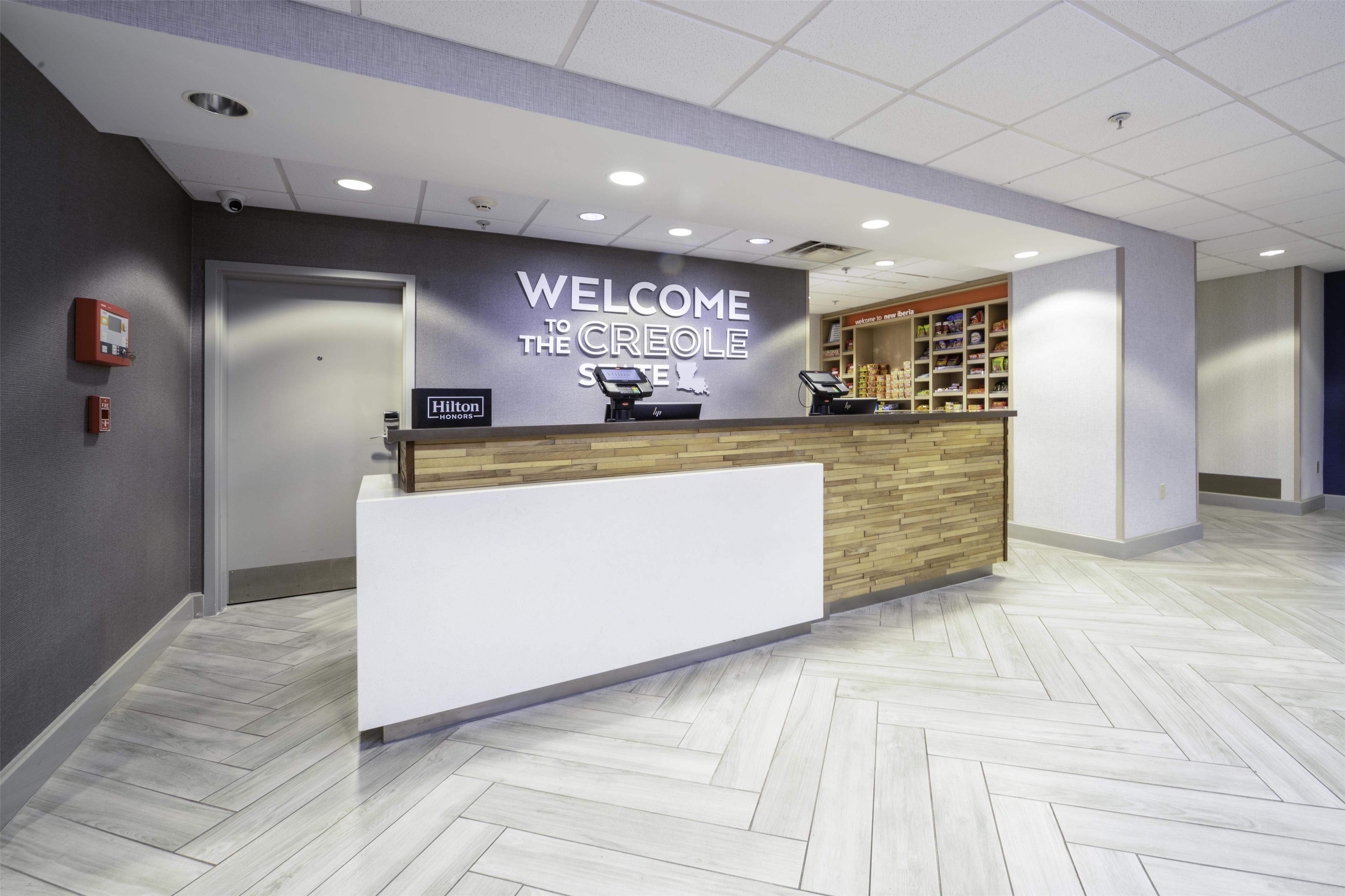 Reception | Hampton Inn & Suites New Iberia Avery Island