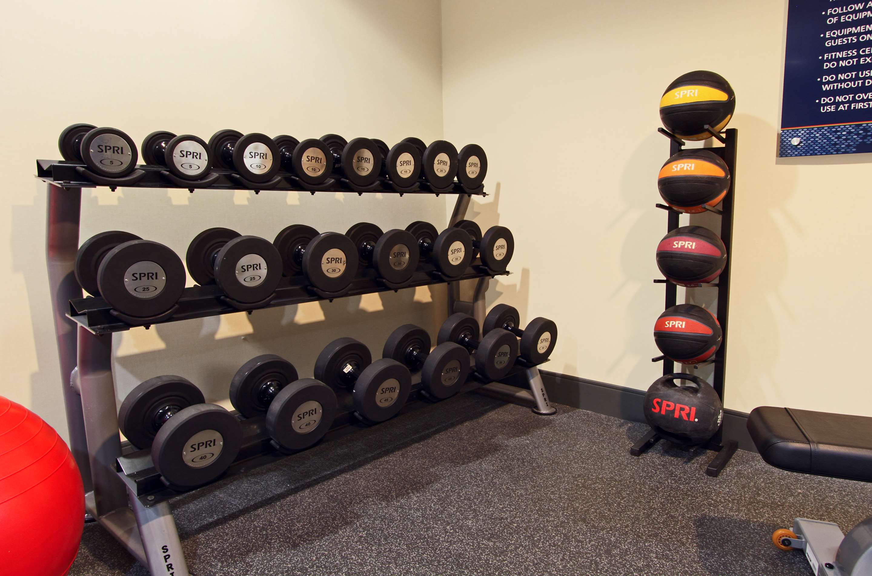 Health club fitness center gym
