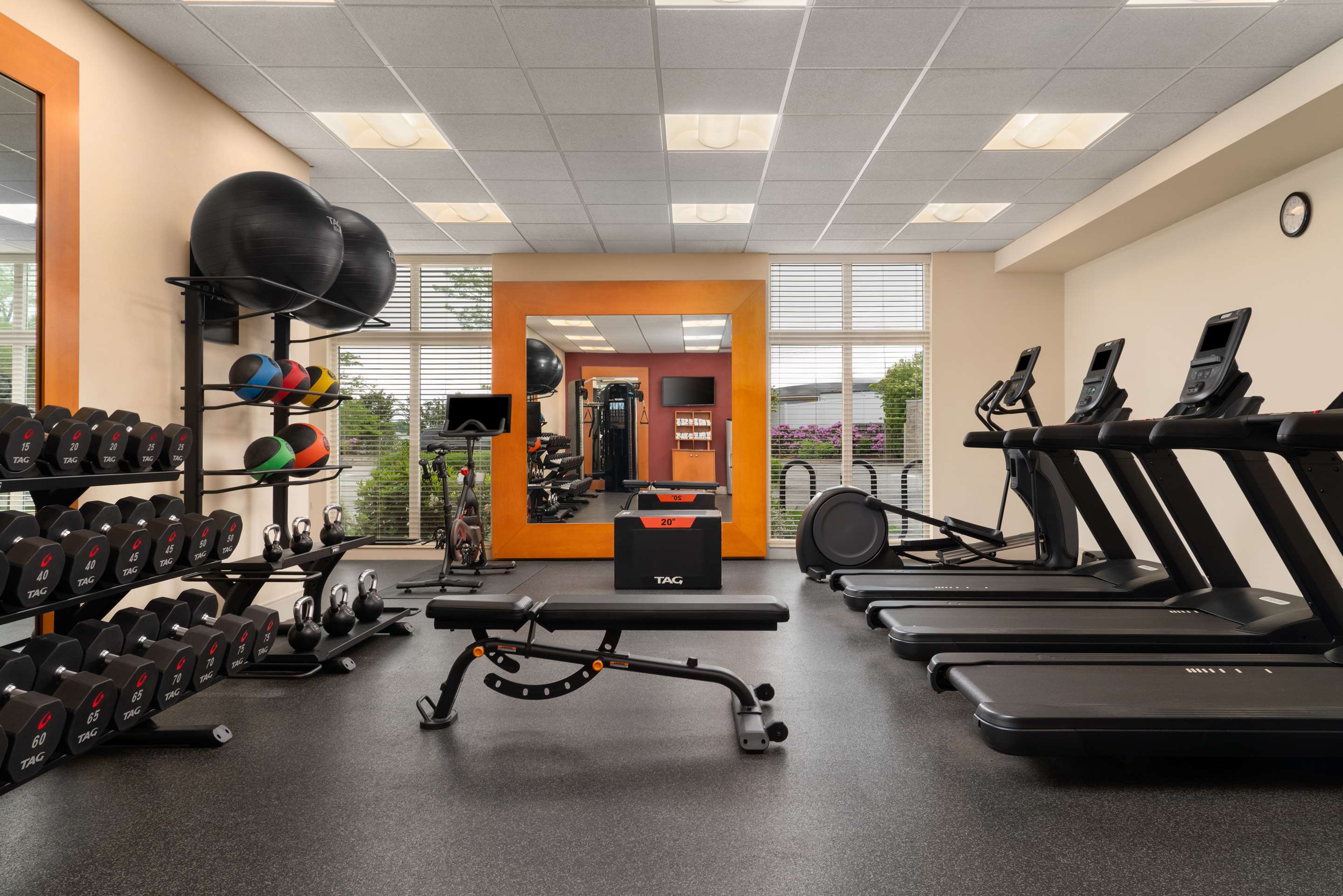 Health club fitness center gym | Homewood Suites by Hilton Newport Middletown, RI