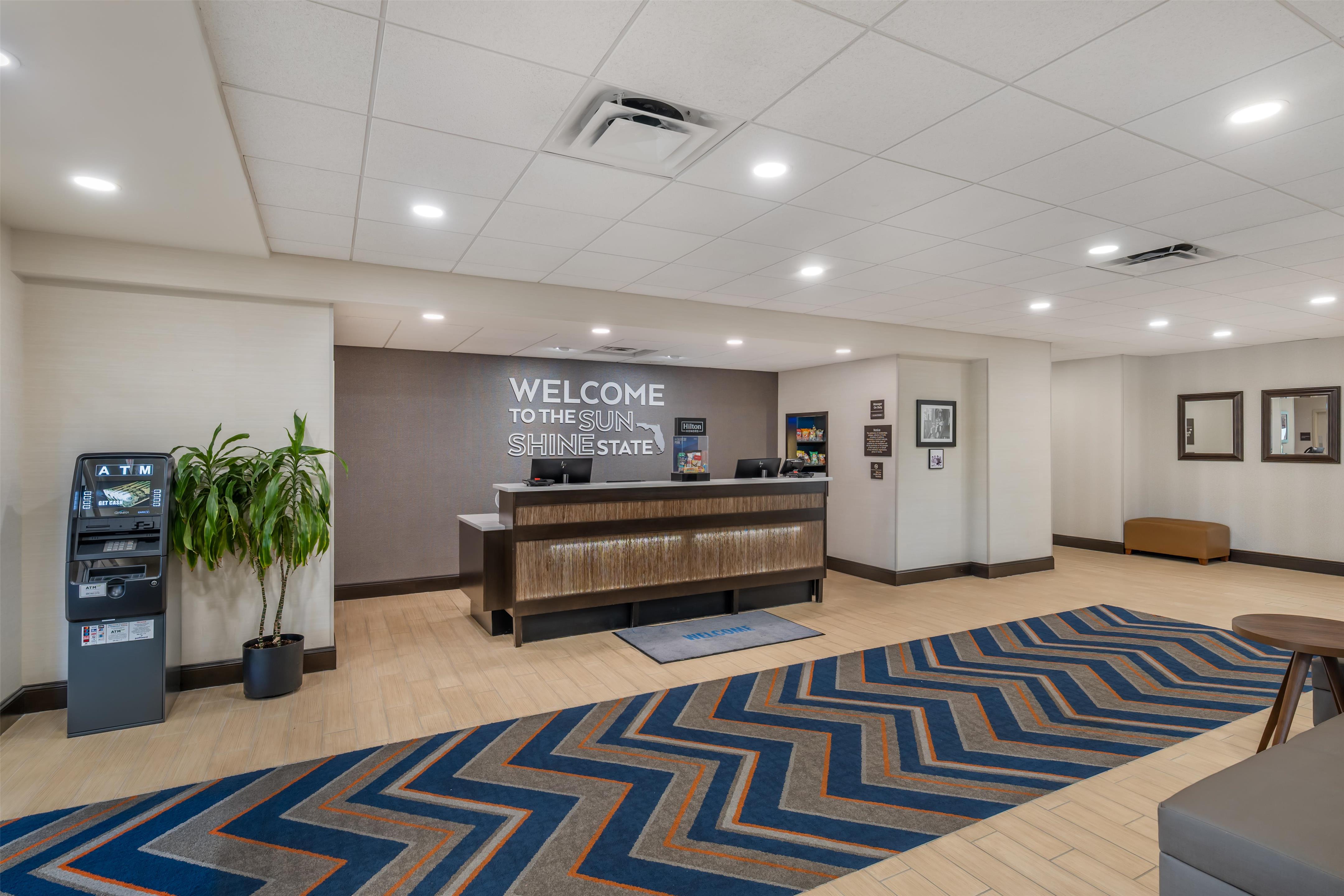 Reception | Hampton Inn & Suites Ocala
