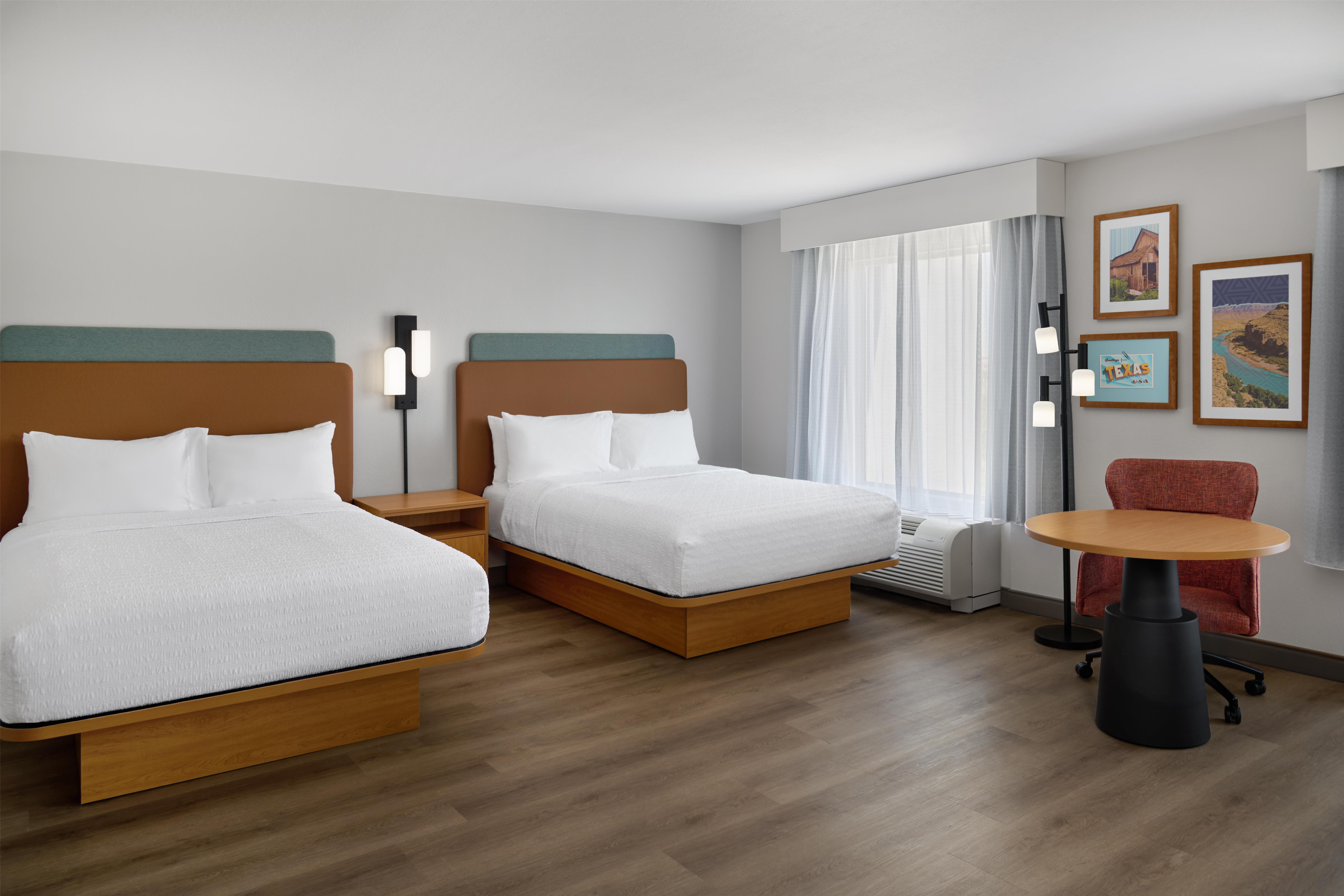 Hampton Inn by Hilton Odessa Room Type - 2QN BEDS 250S QFT HEAR ACC