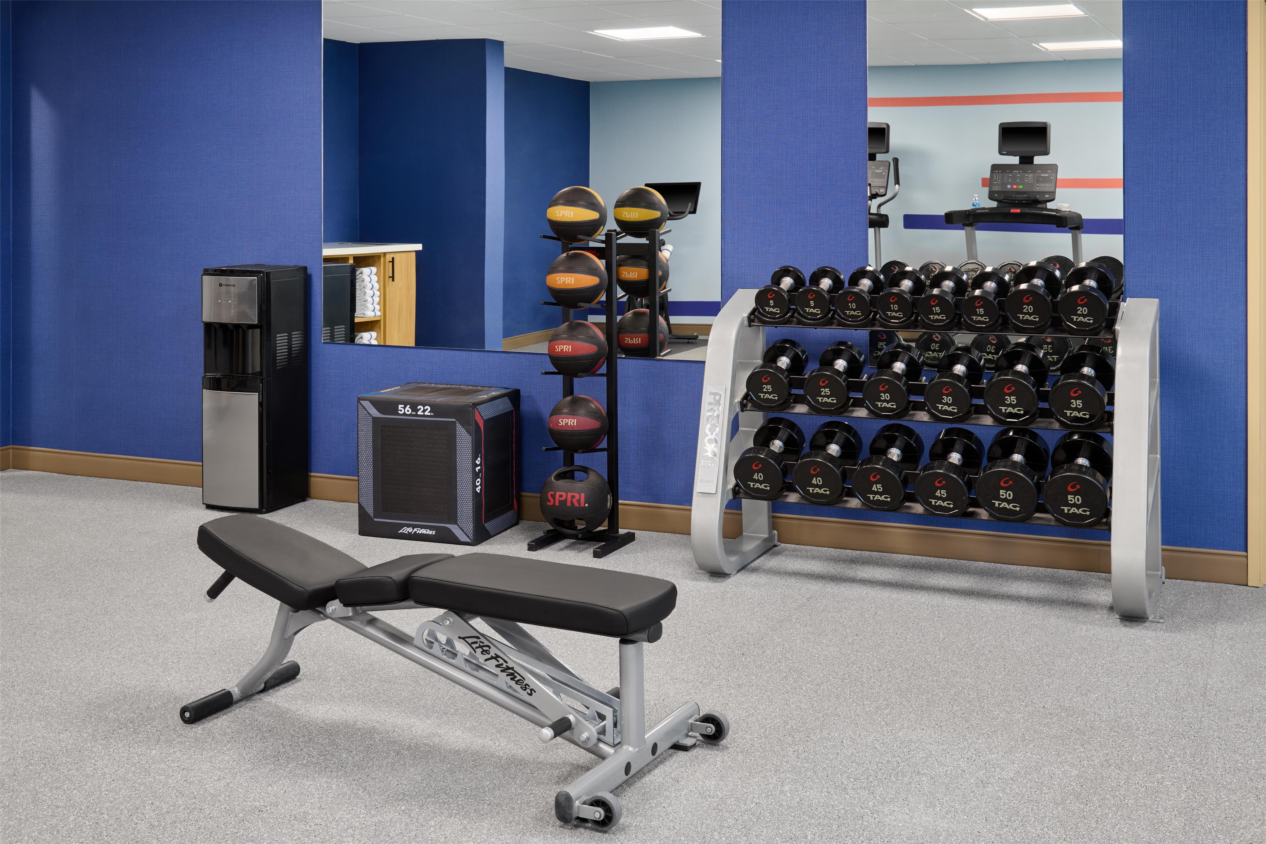 Health club fitness center gym | Hampton Inn Odessa