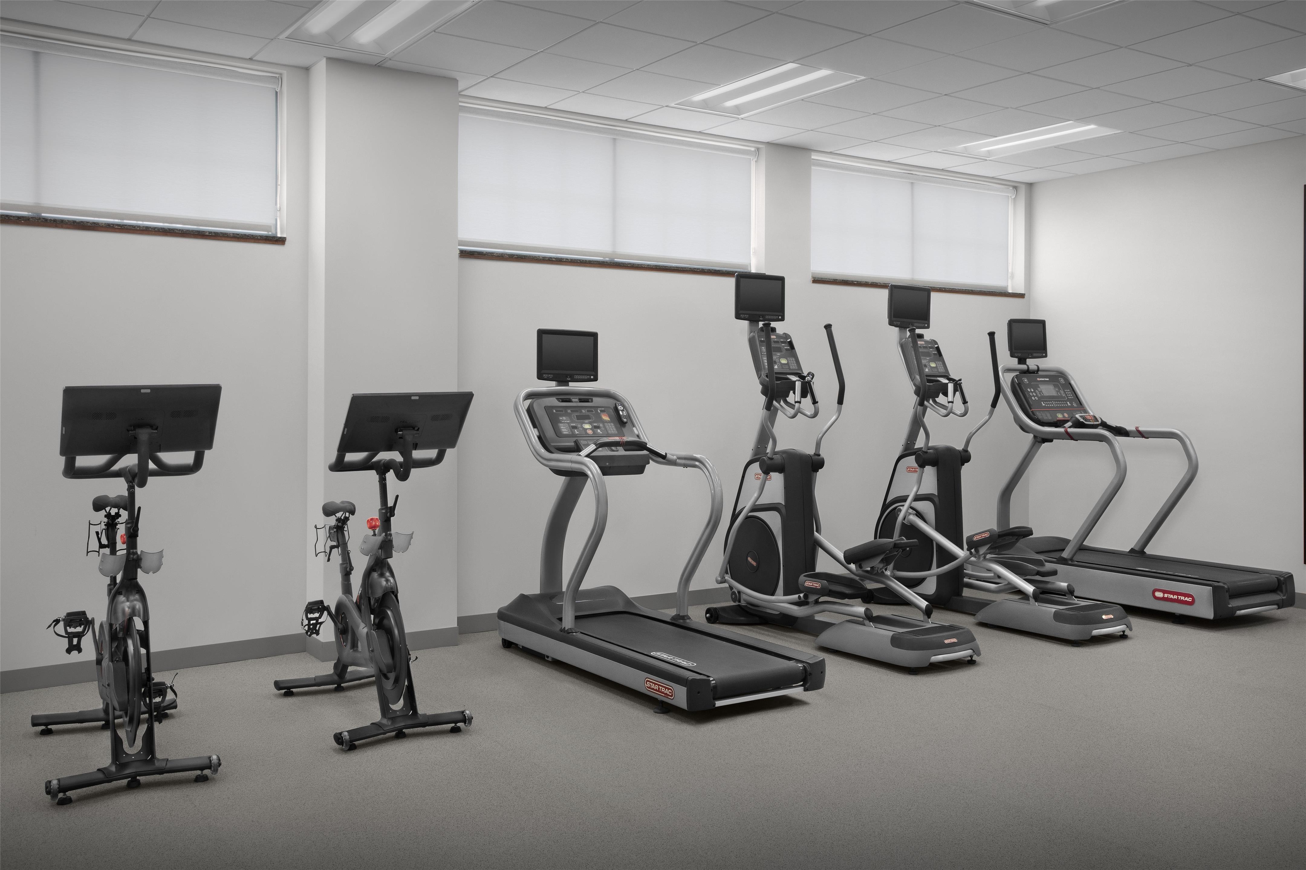 Health club fitness center gym | Homewood Suites by Hilton Oklahoma City - Bricktown, OK