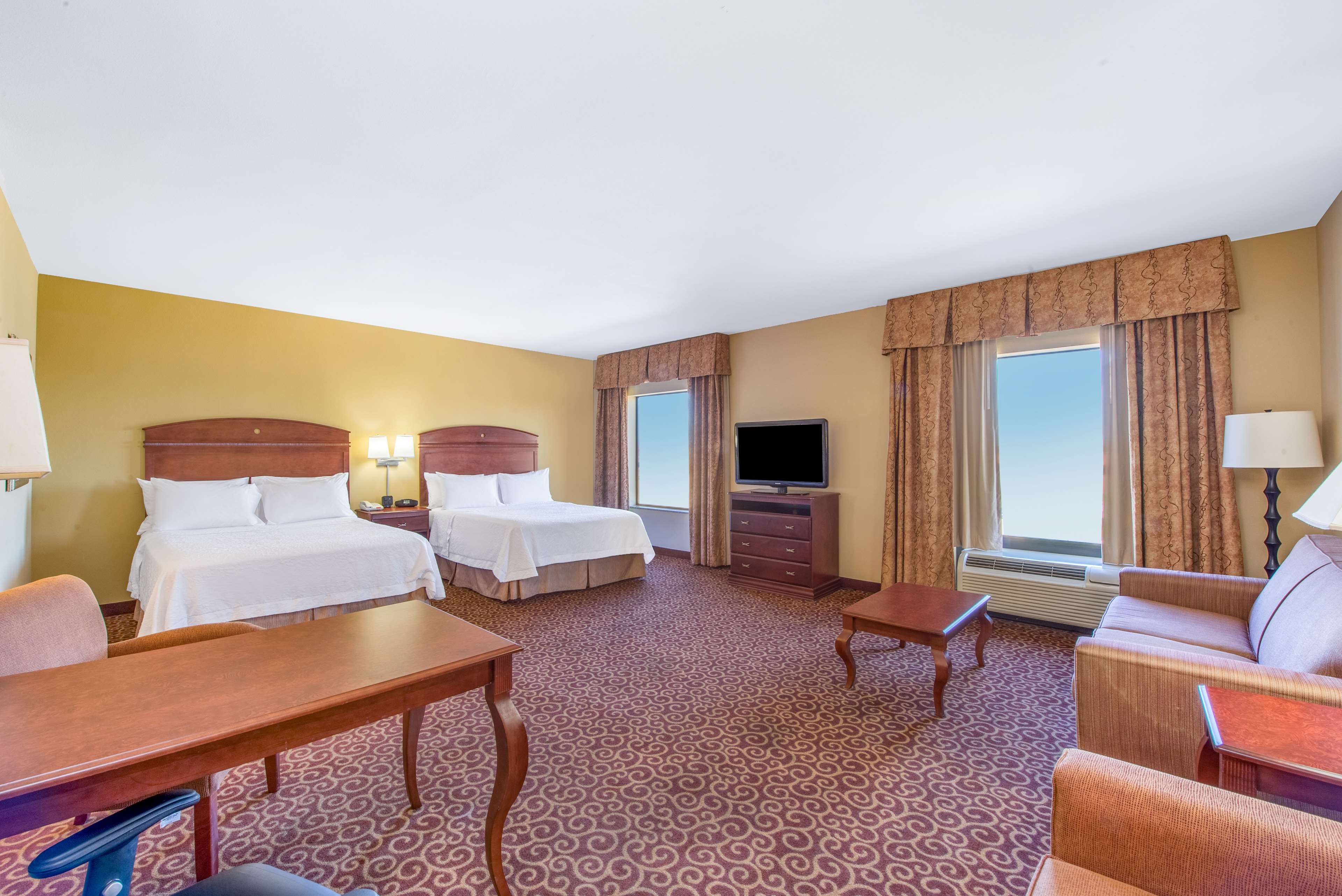 Hampton Inn & Suites Oklahoma City South Room Type - 2 QNS STUDIO SUITE NONSMOK