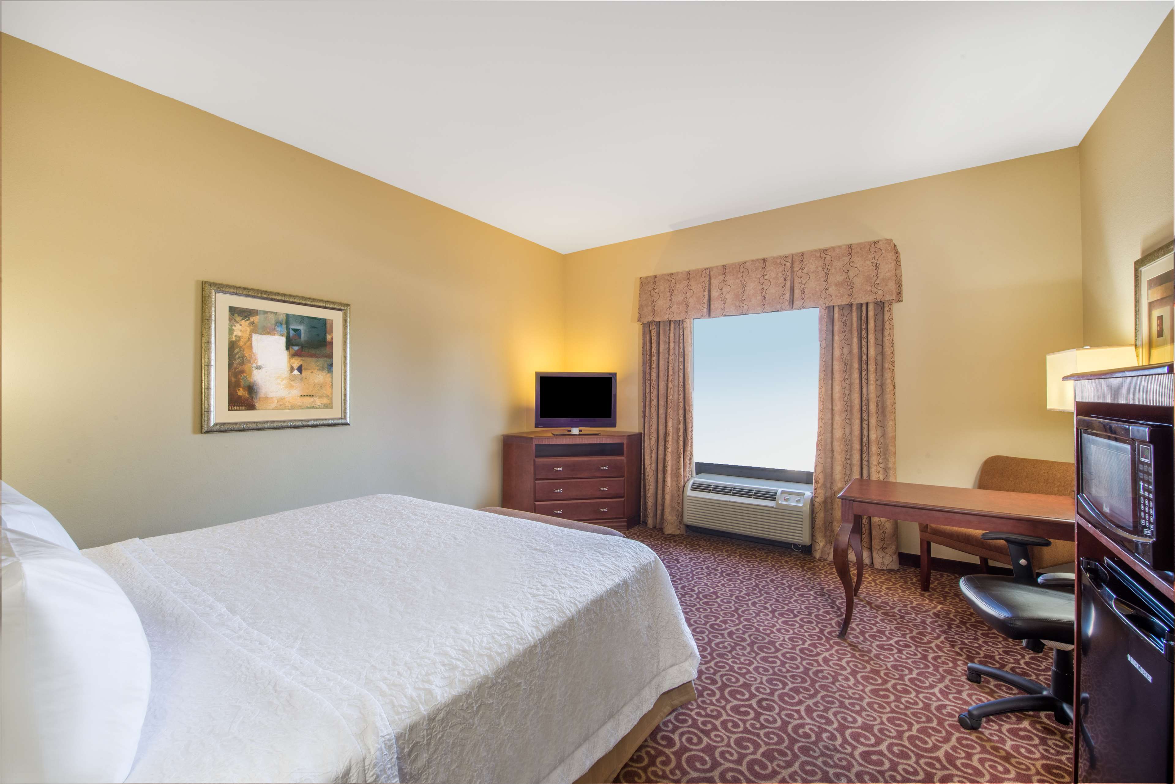 Hampton Inn & Suites Oklahoma City South Room Type - 1KNG MOB HEAR ACC W TUB NS