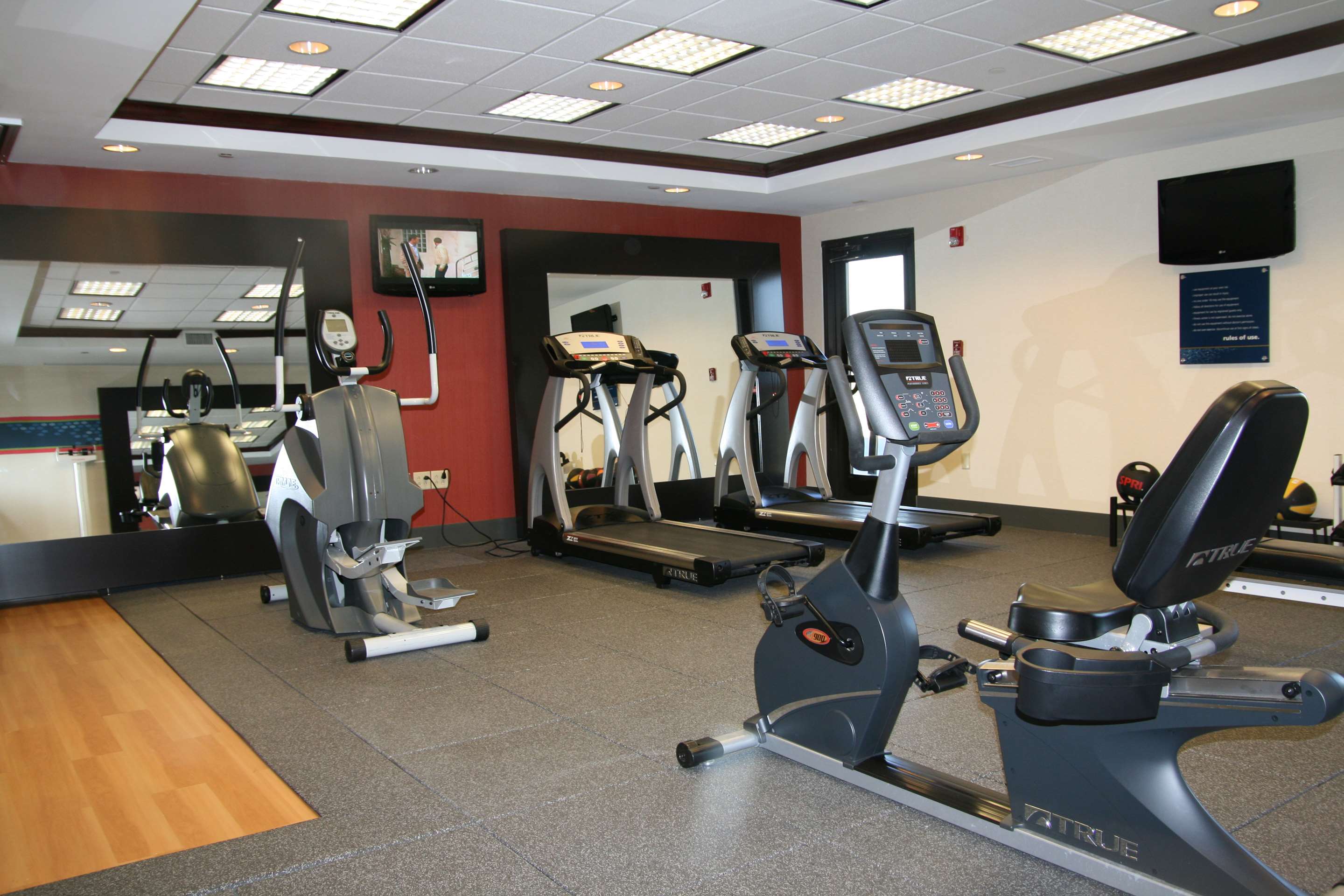 Health club fitness center gym