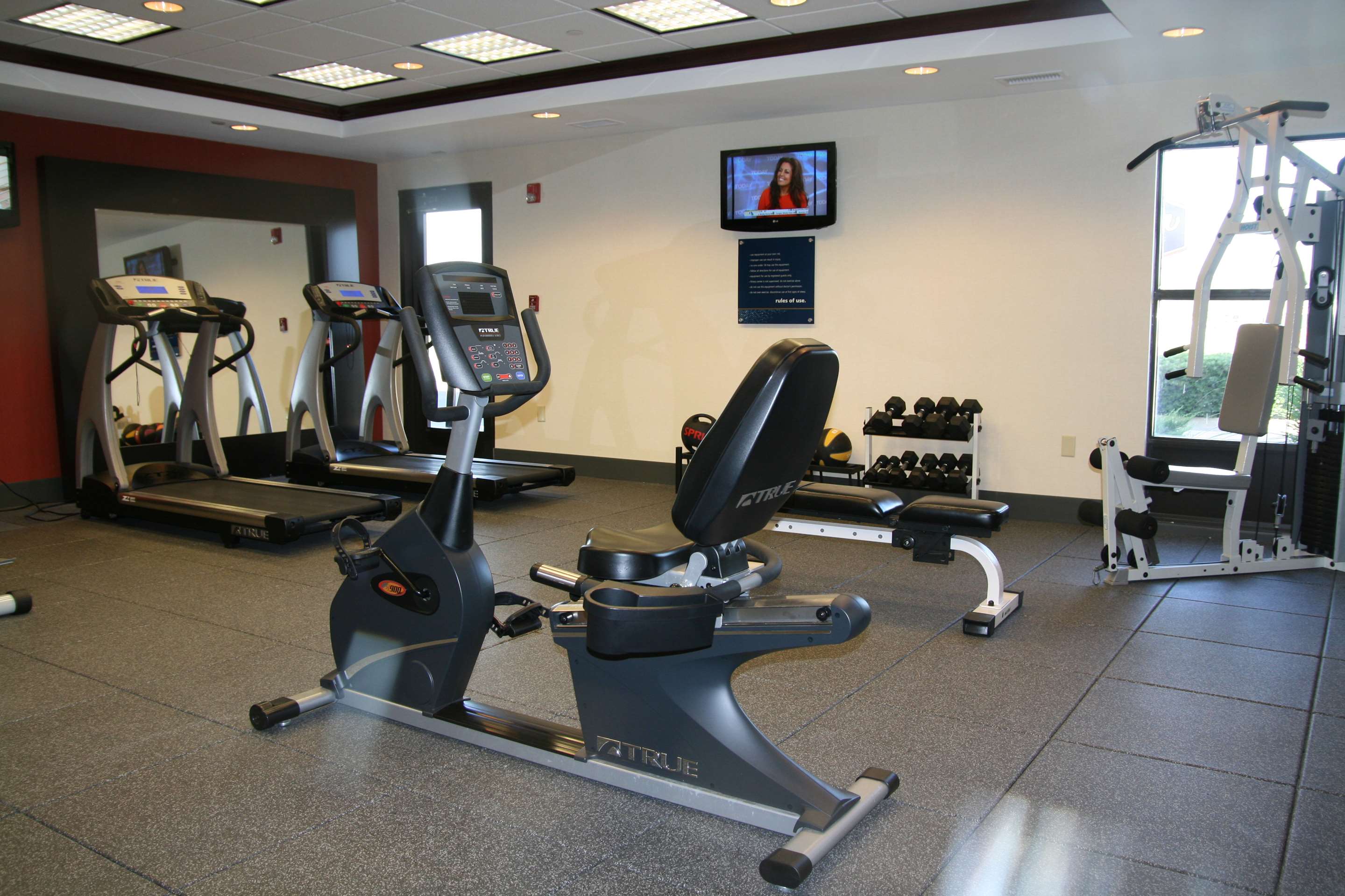 Health club fitness center gym