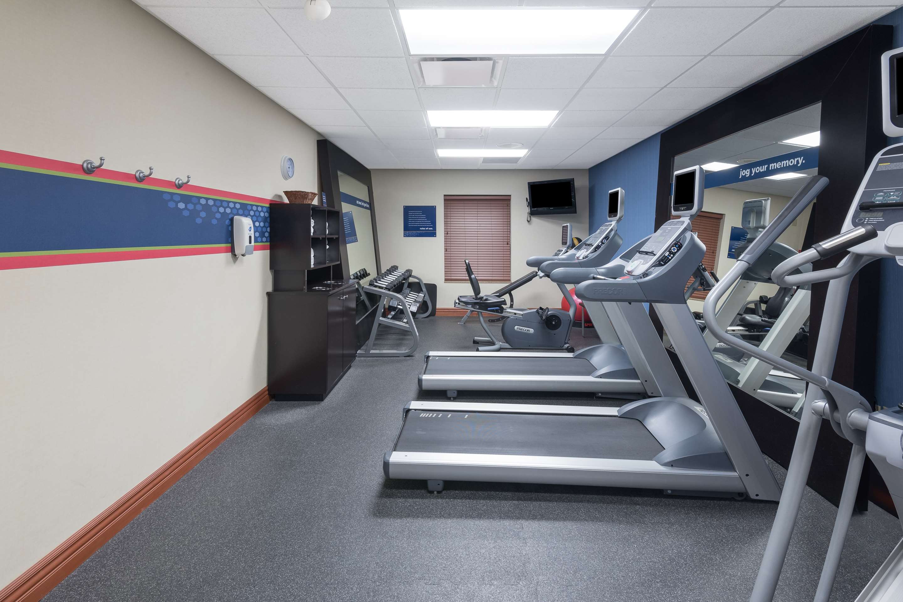 Health club fitness center gym