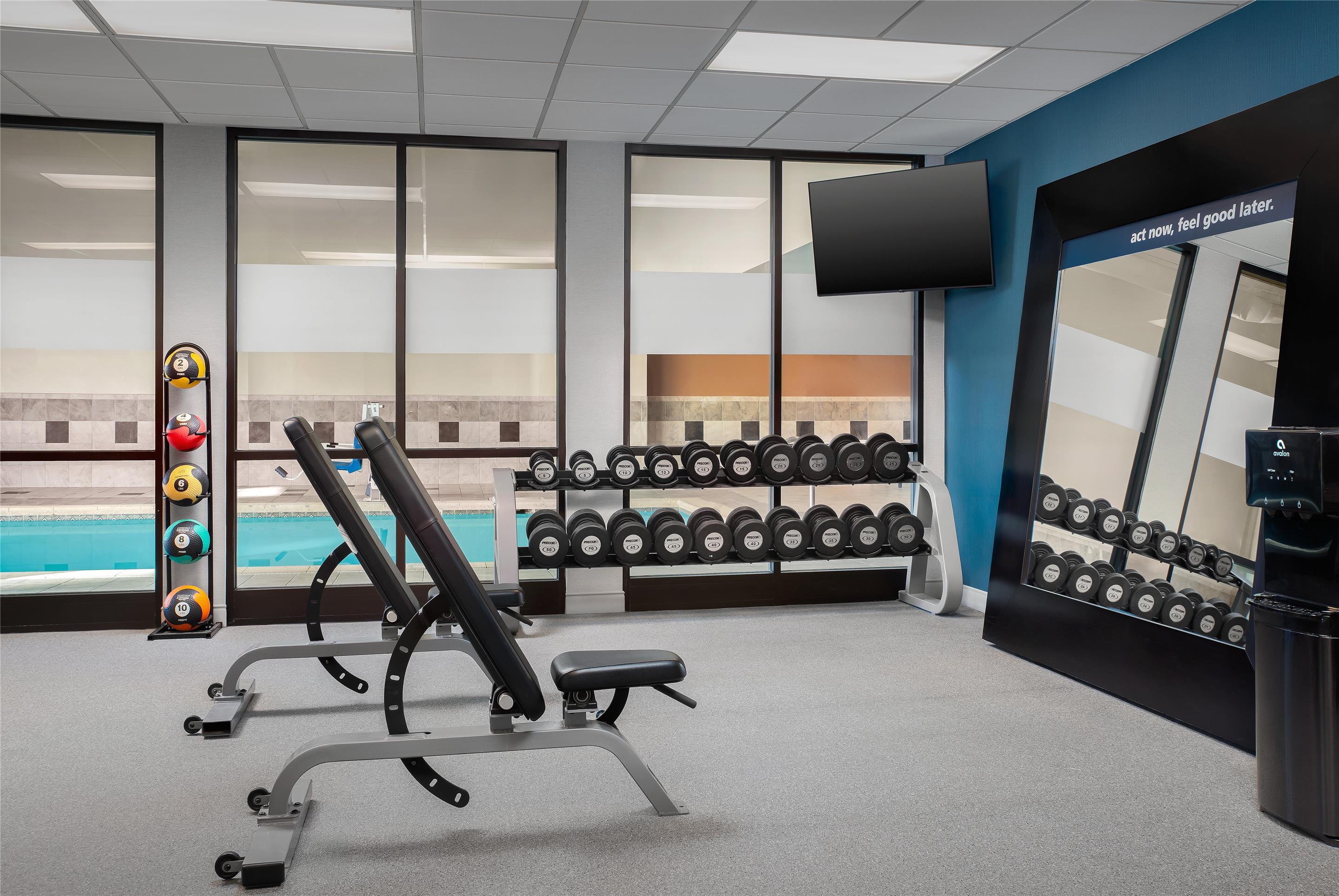 Health club fitness center gym