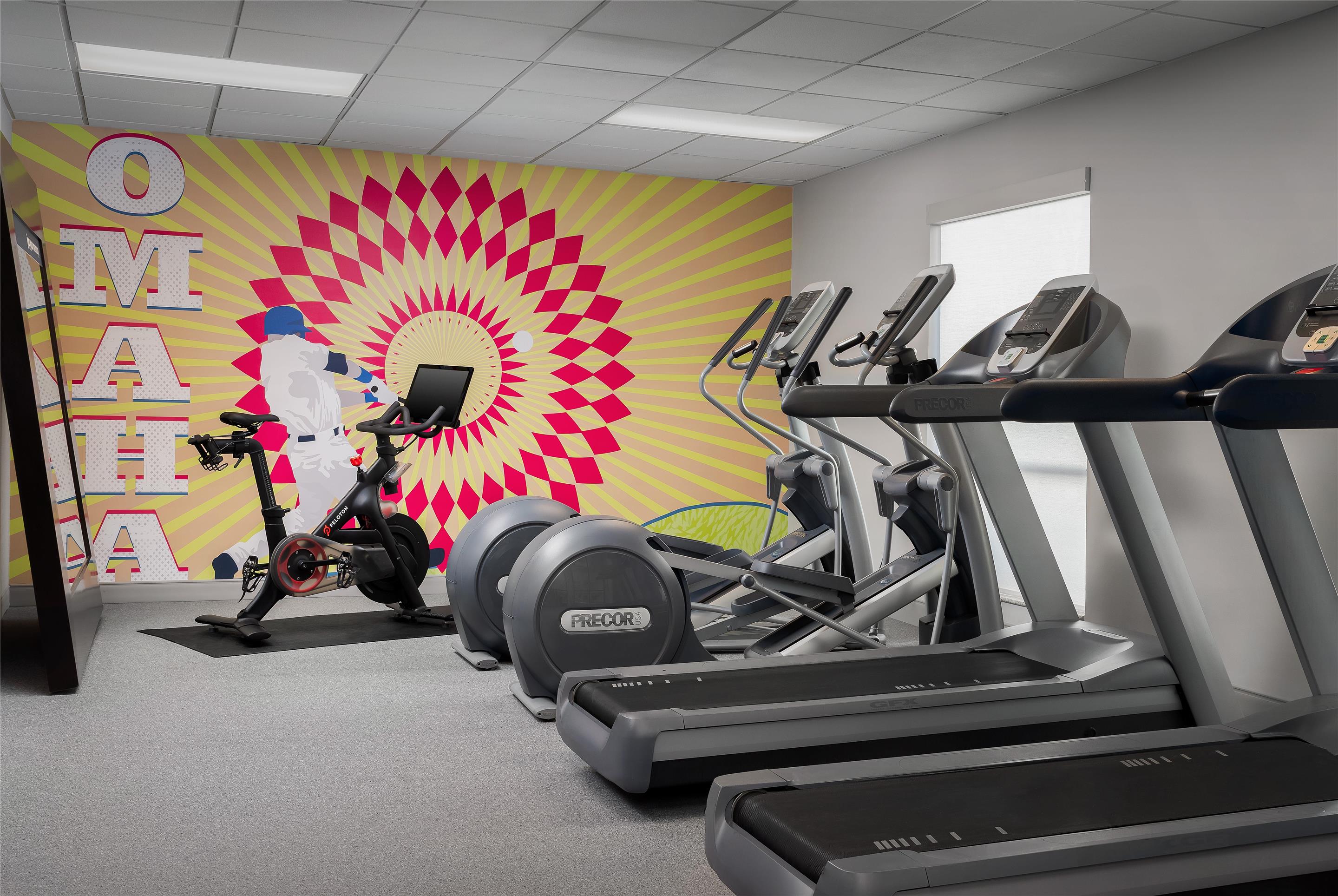 Health club fitness center gym