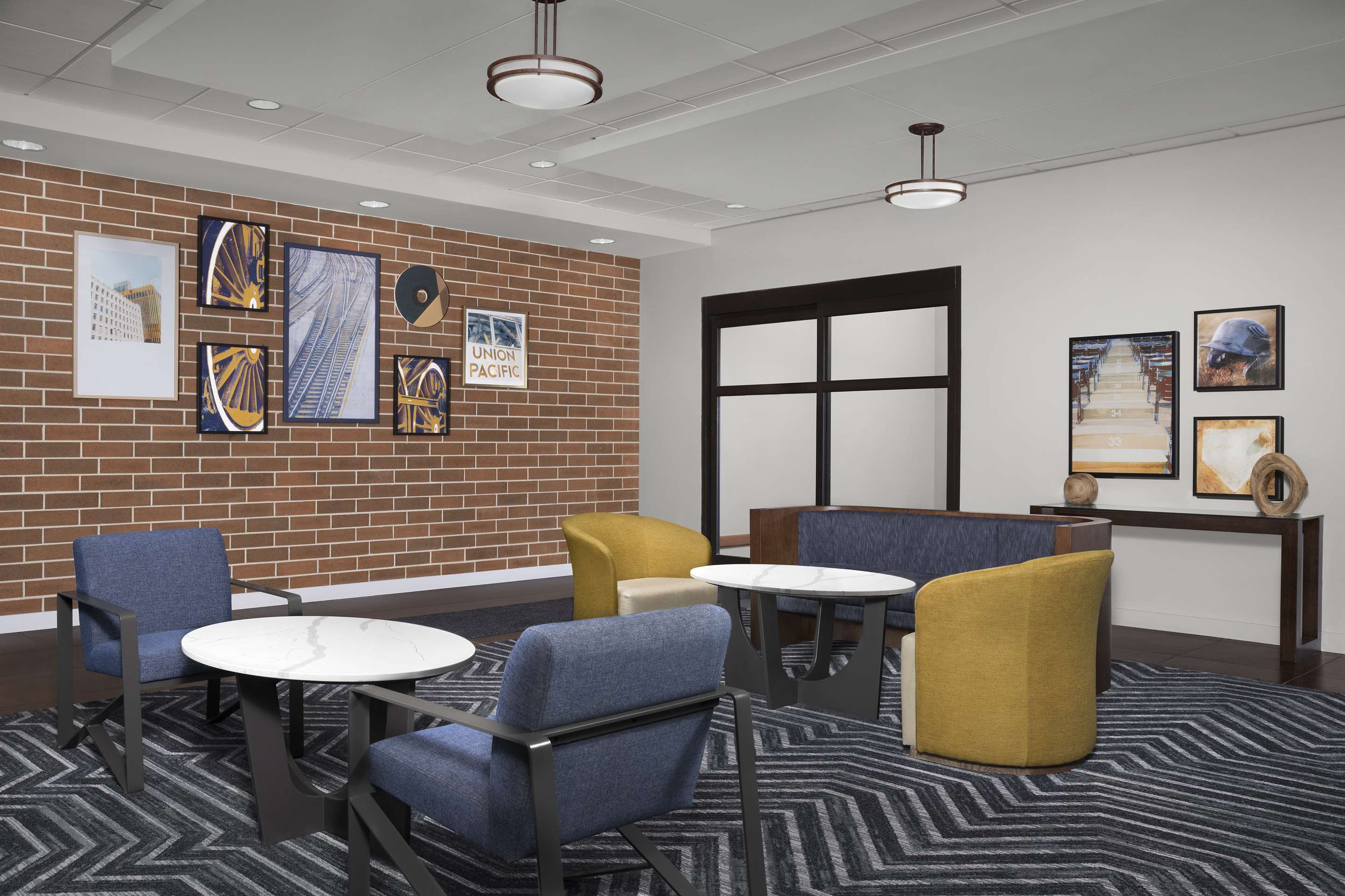 Lobby | Homewood Suites by Hilton Omaha Downtown