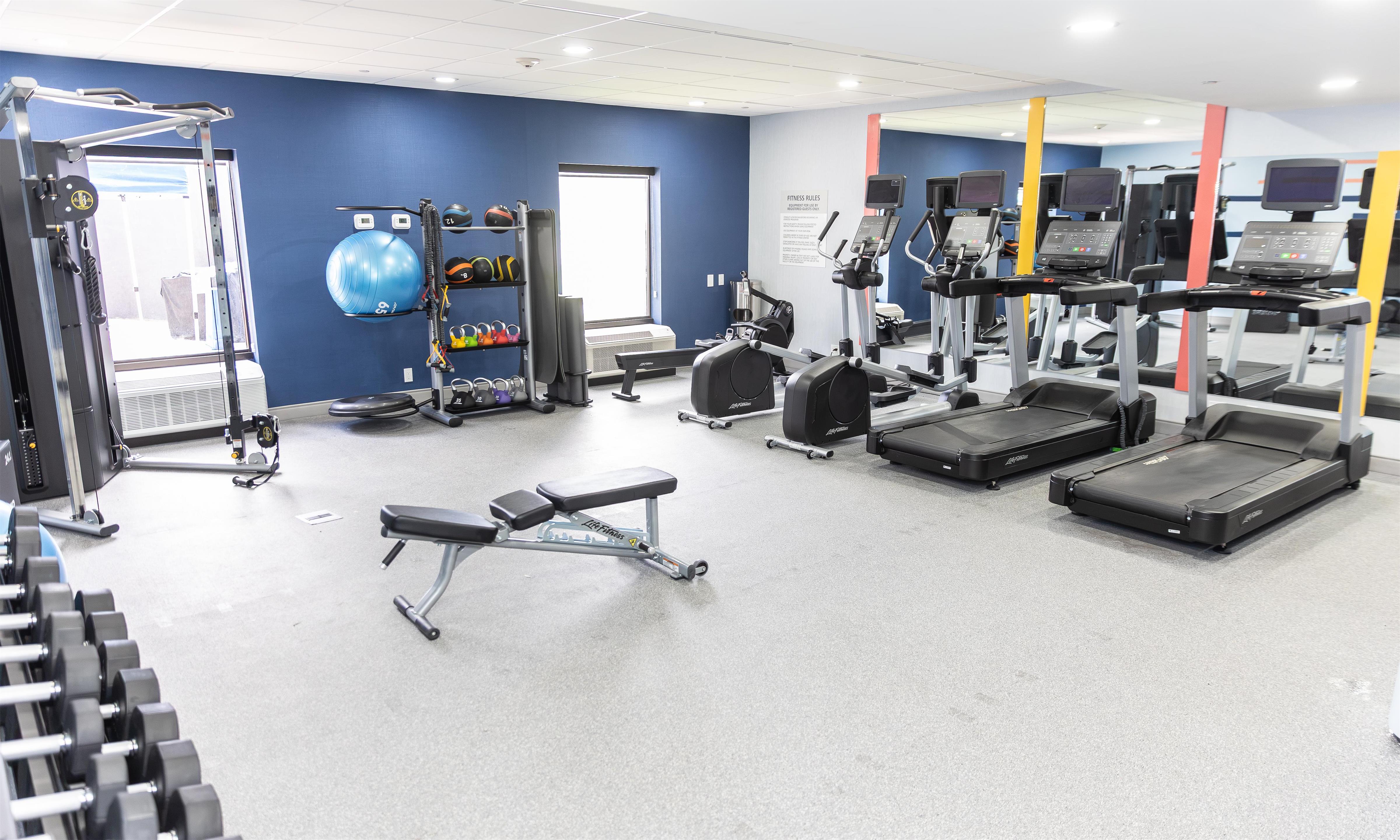 Health club fitness center gym