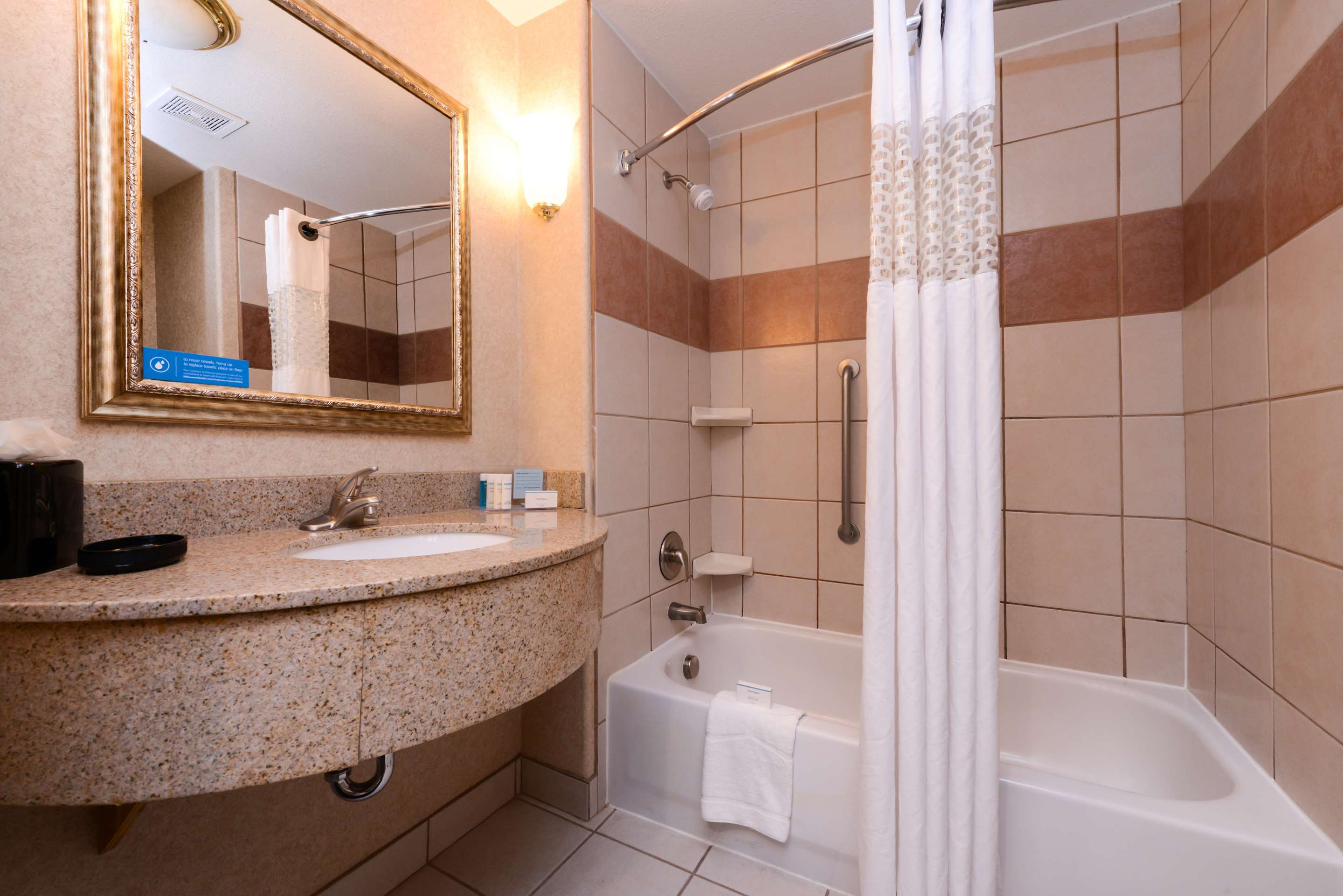 Guest room bath