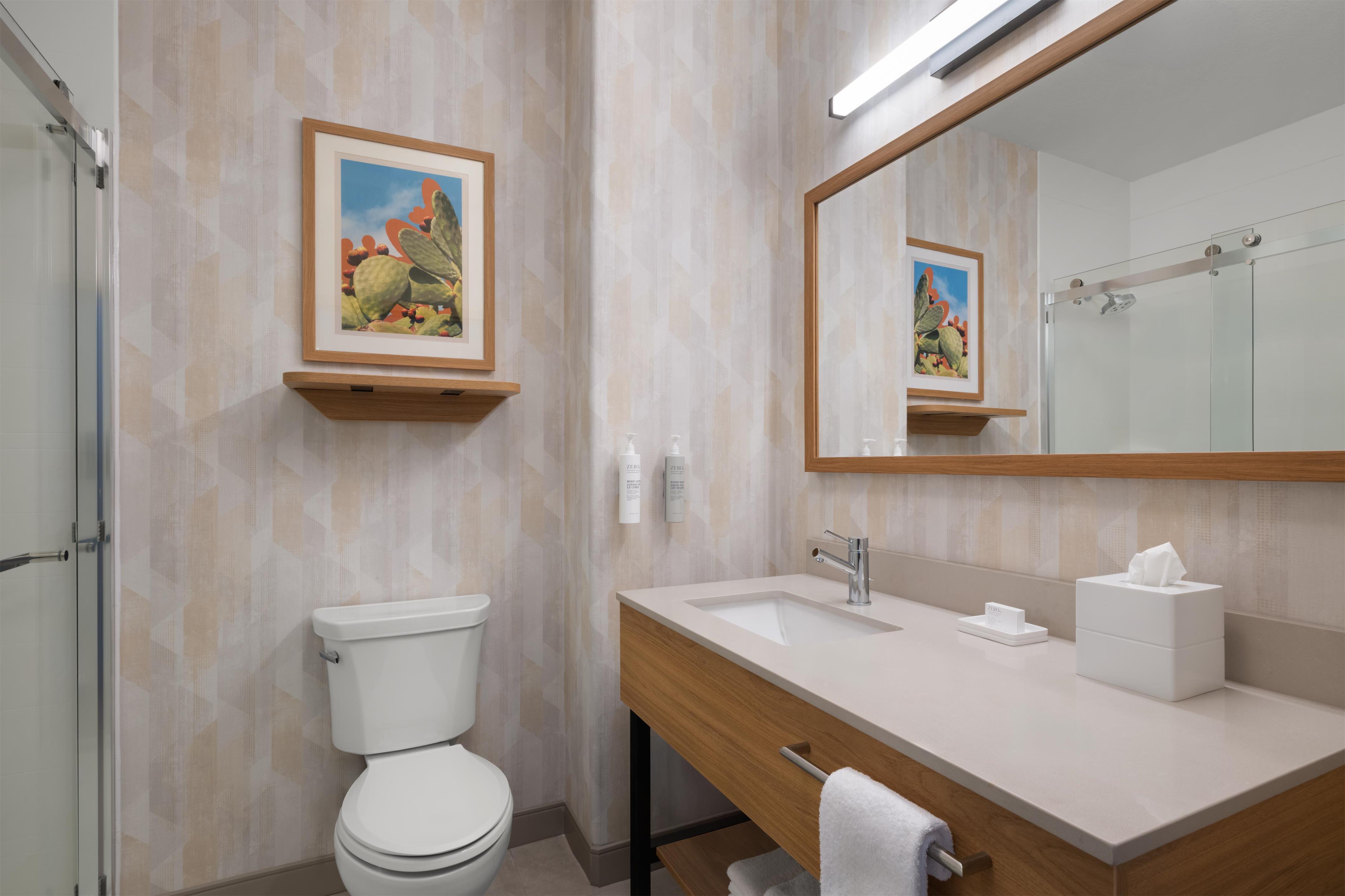 Guest room bath