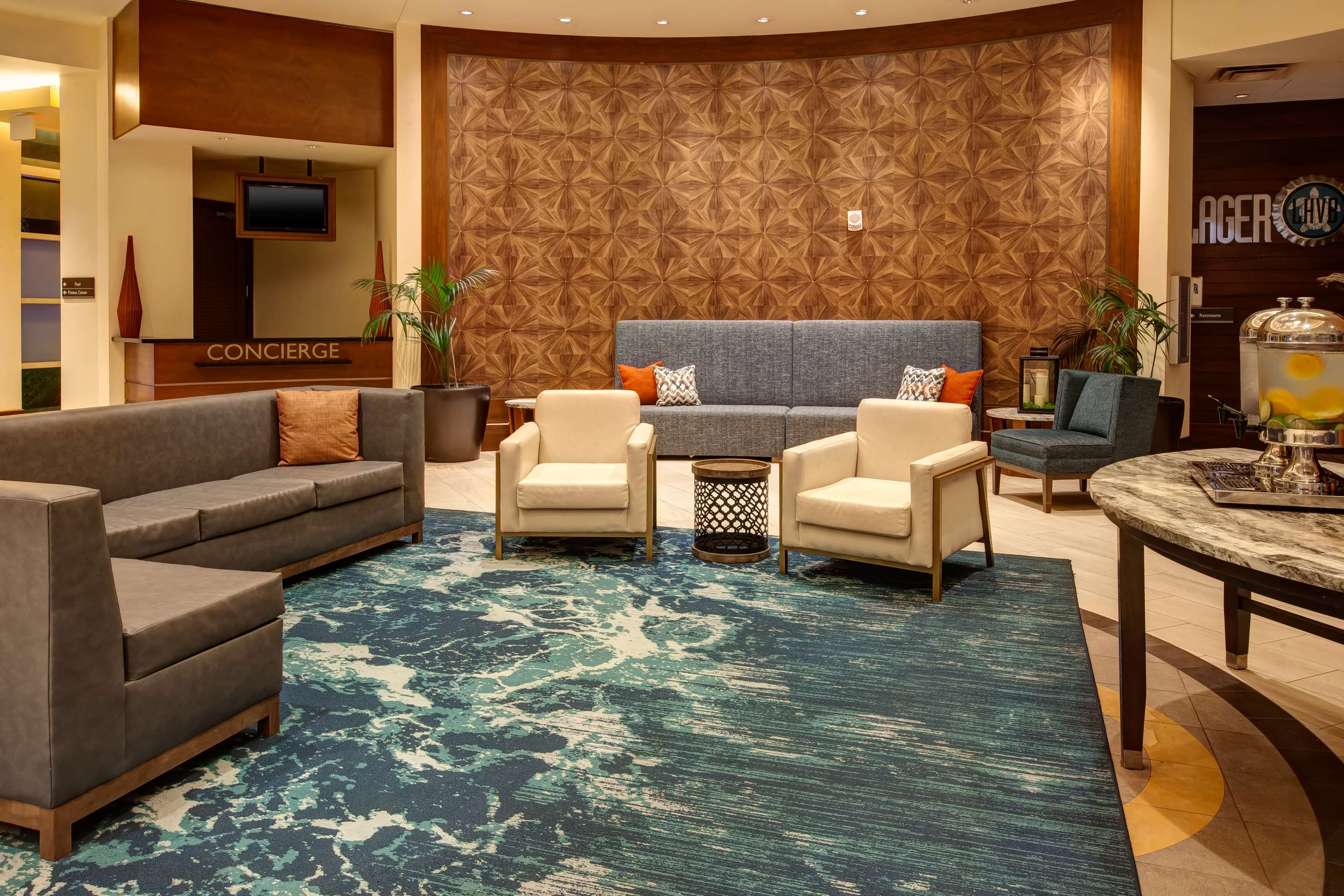Lobby | Hilton Garden Inn Virginia Beach Oceanfront