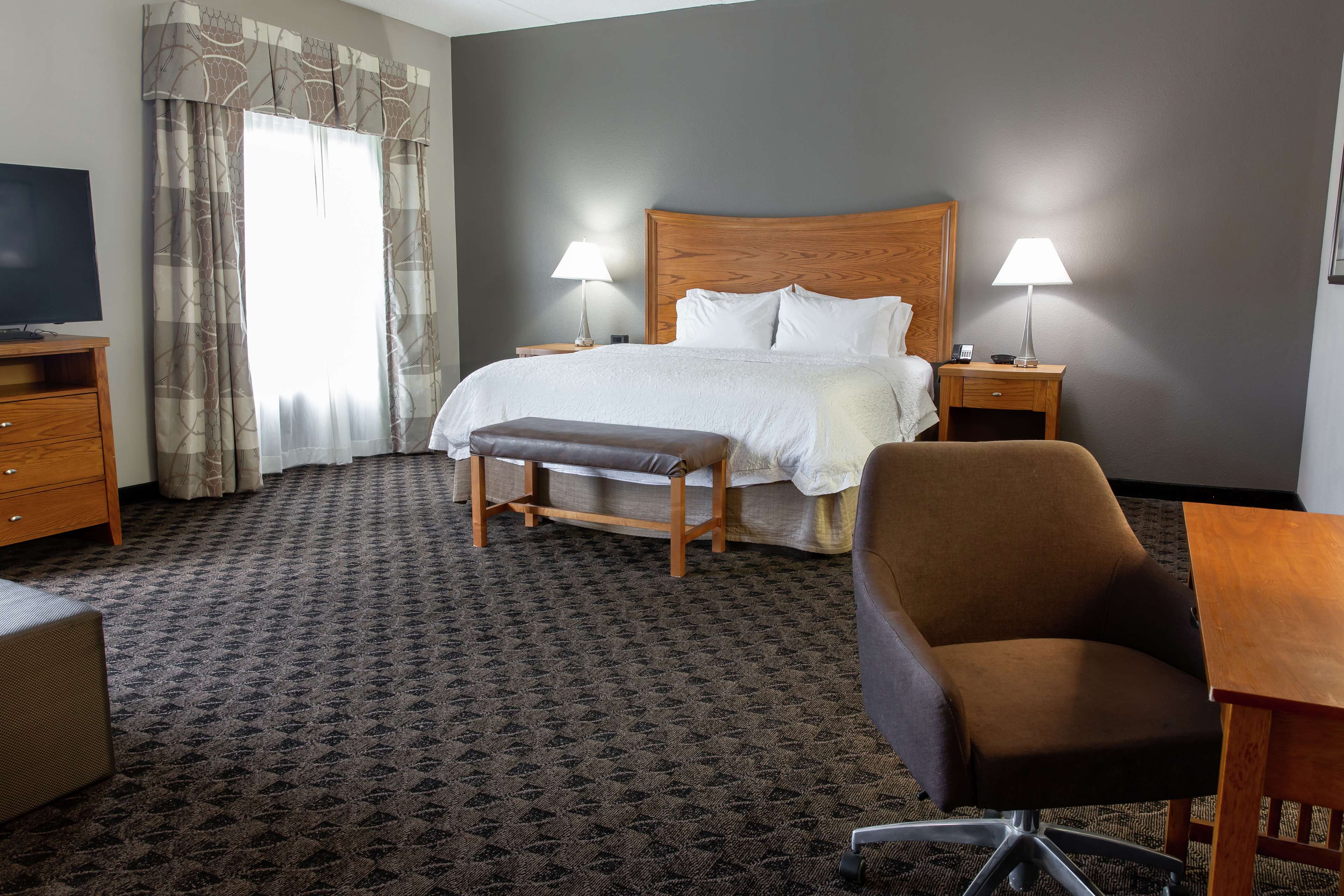 Hampton Inn & Suites Chesapeake-Square Mall Room Type - 1KNG STUDIO SOFABED NOSMOK