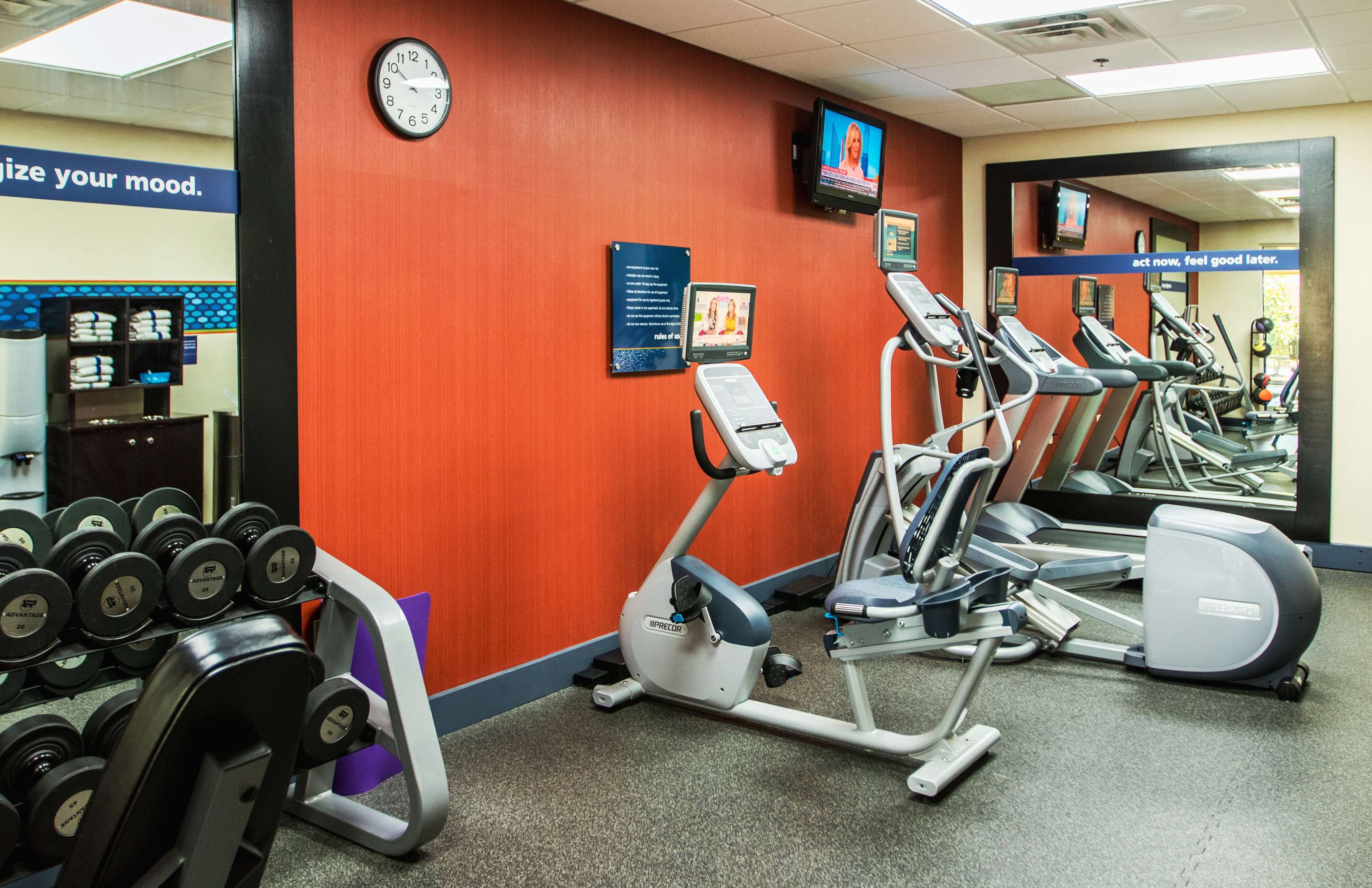 Health club fitness center gym