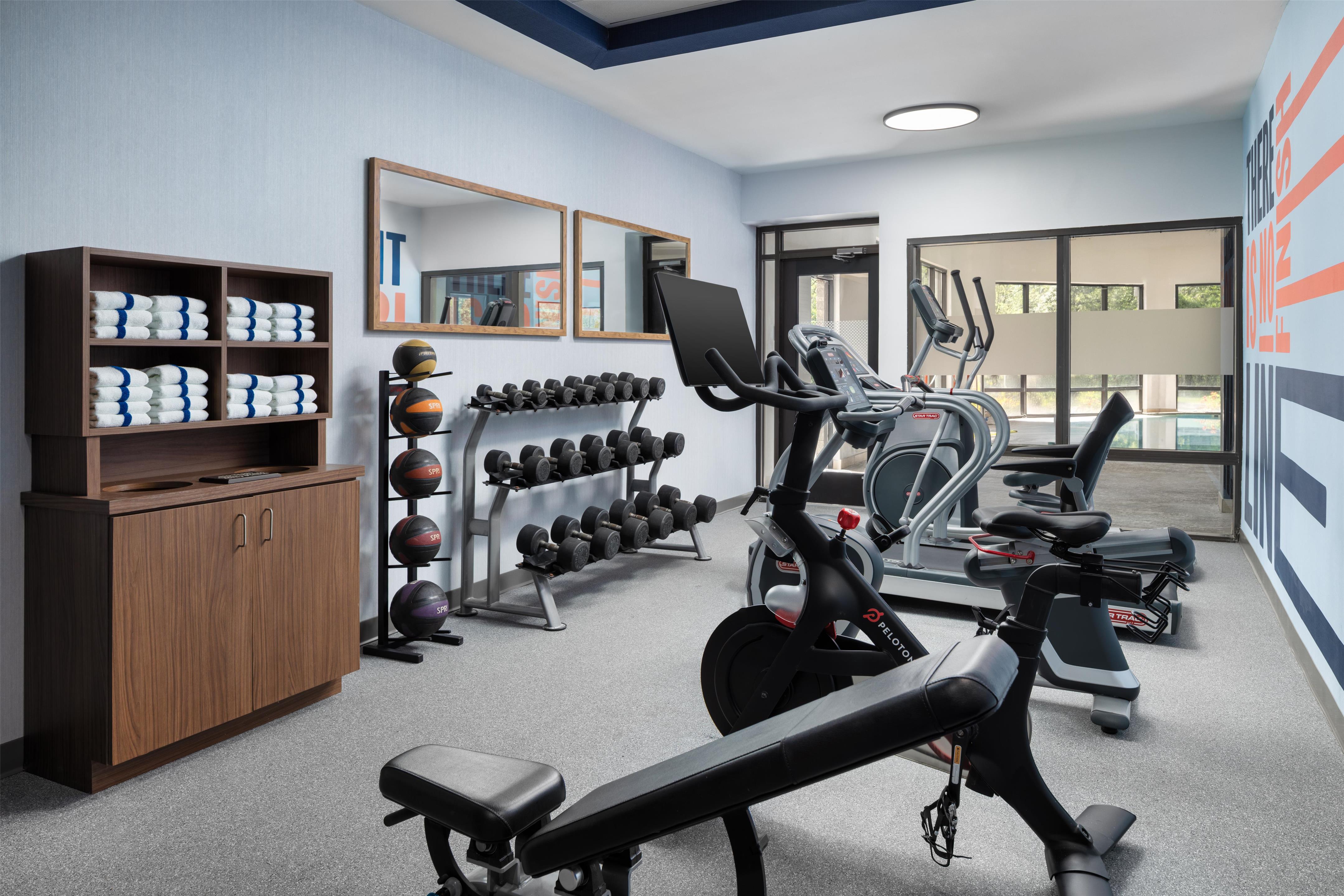Health club fitness center gym
