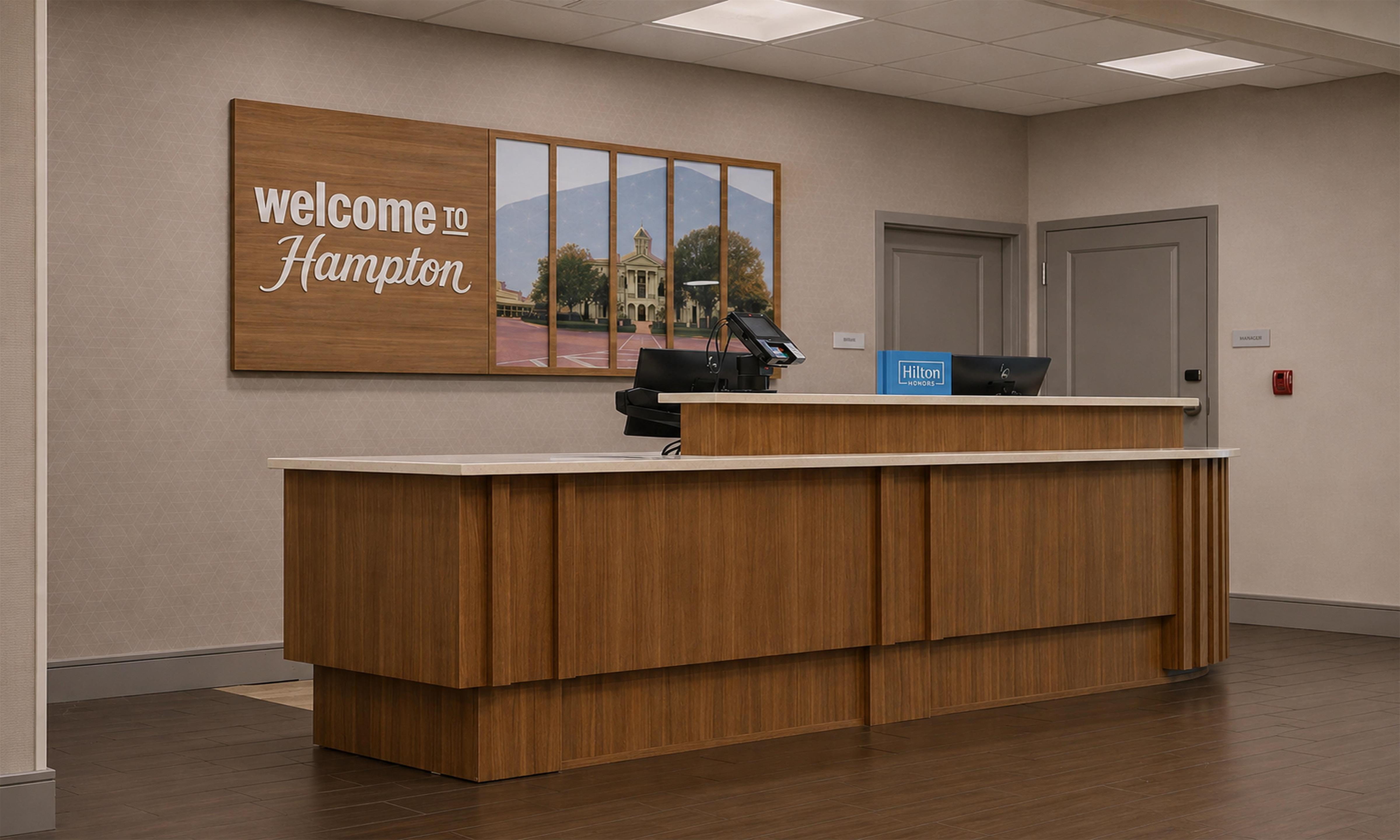 Reception | Hampton Inn Oxford/Conference Center