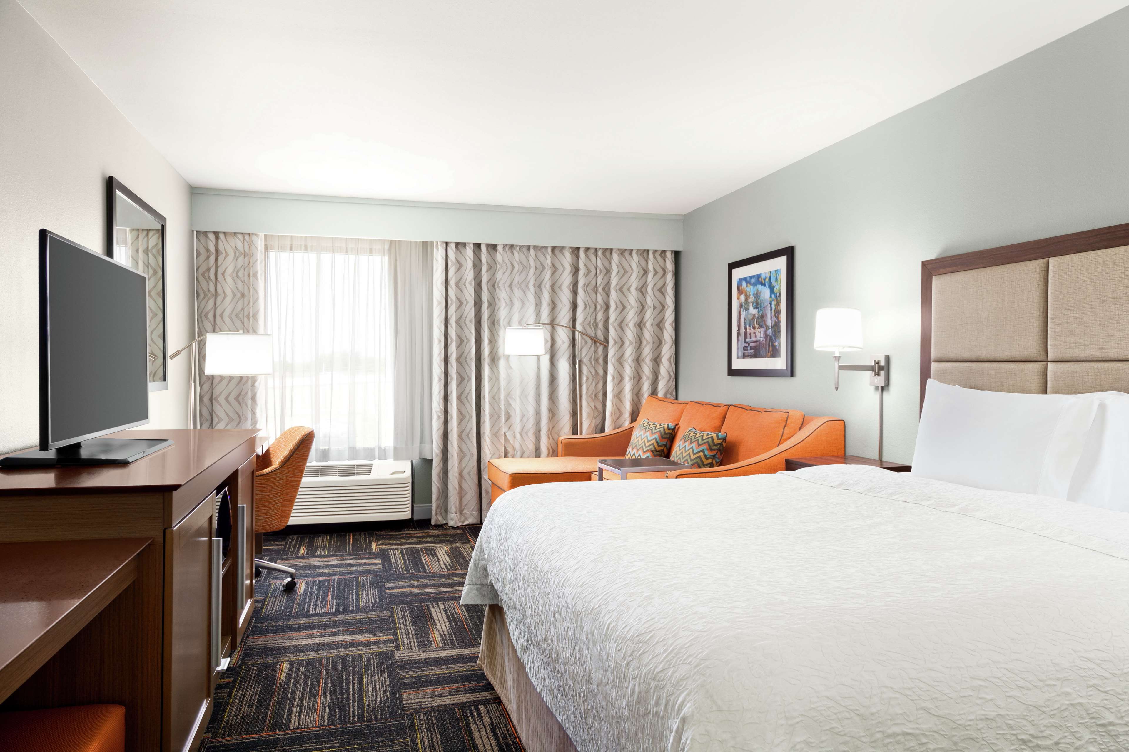 Hampton Inn Paris Room Type - 1KING BED DELUXE RM NOSMOK