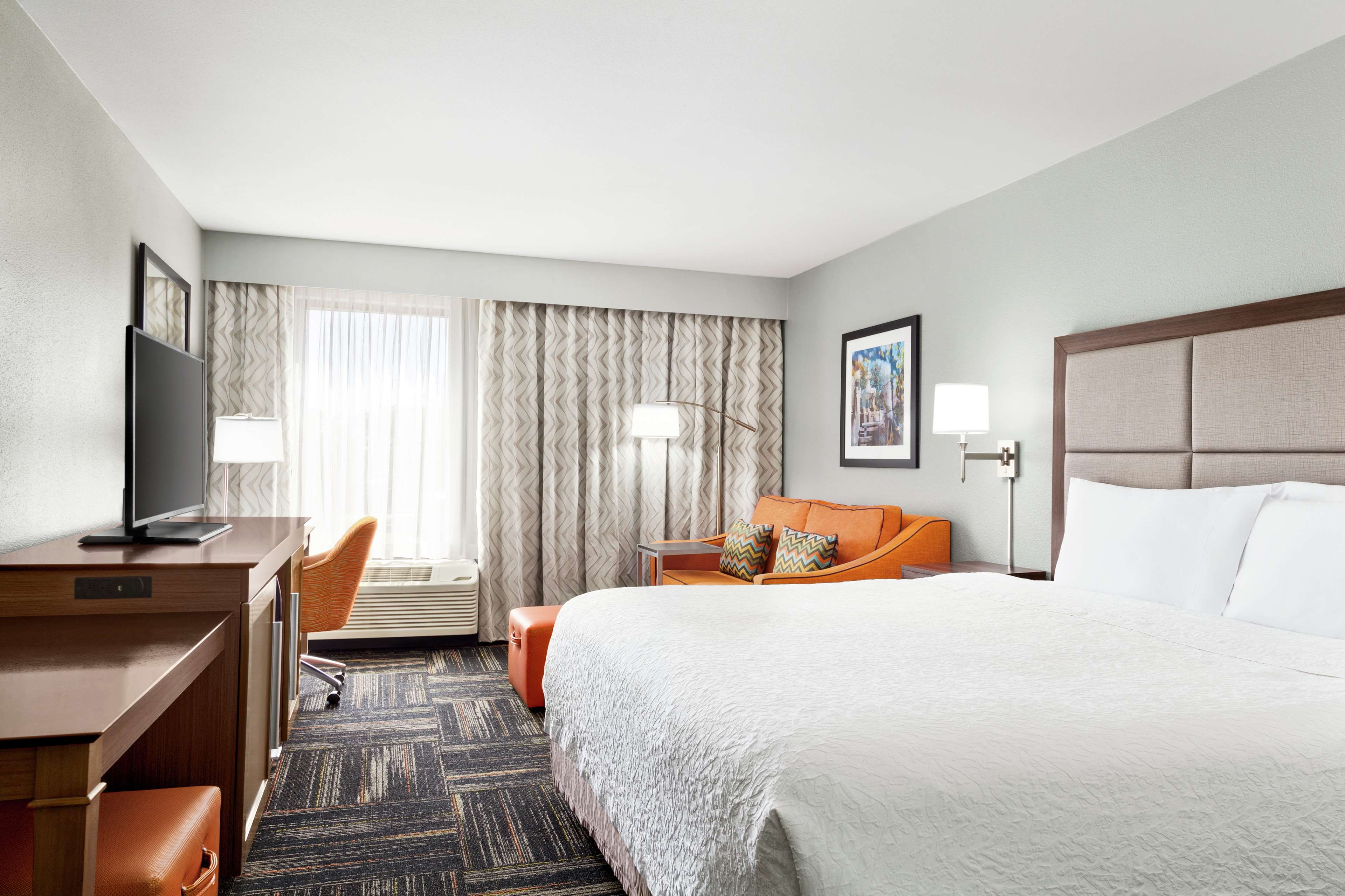 Hampton Inn Paris Room Type - 1KING STUDY SOFABED NOSMOK