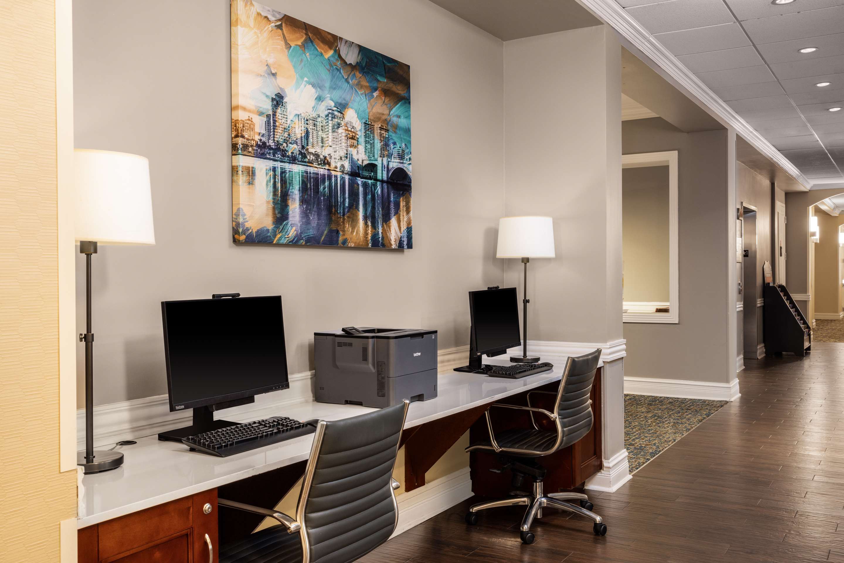 Business Center | Hampton Inn by Hilton West Palm Beach Central Airport