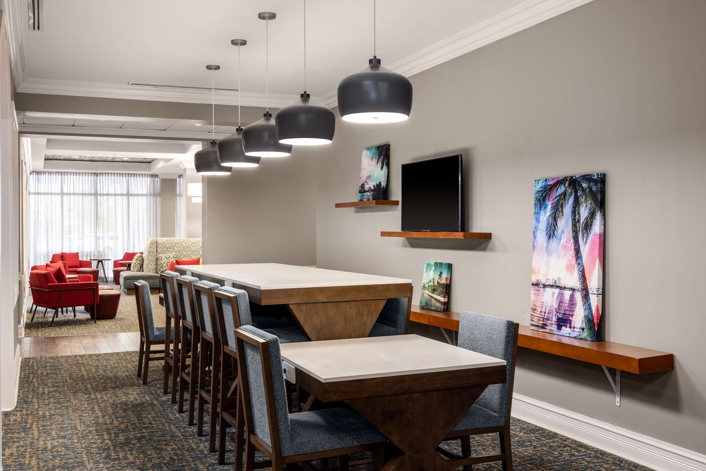 Lobby | Hampton Inn by Hilton West Palm Beach Central Airport