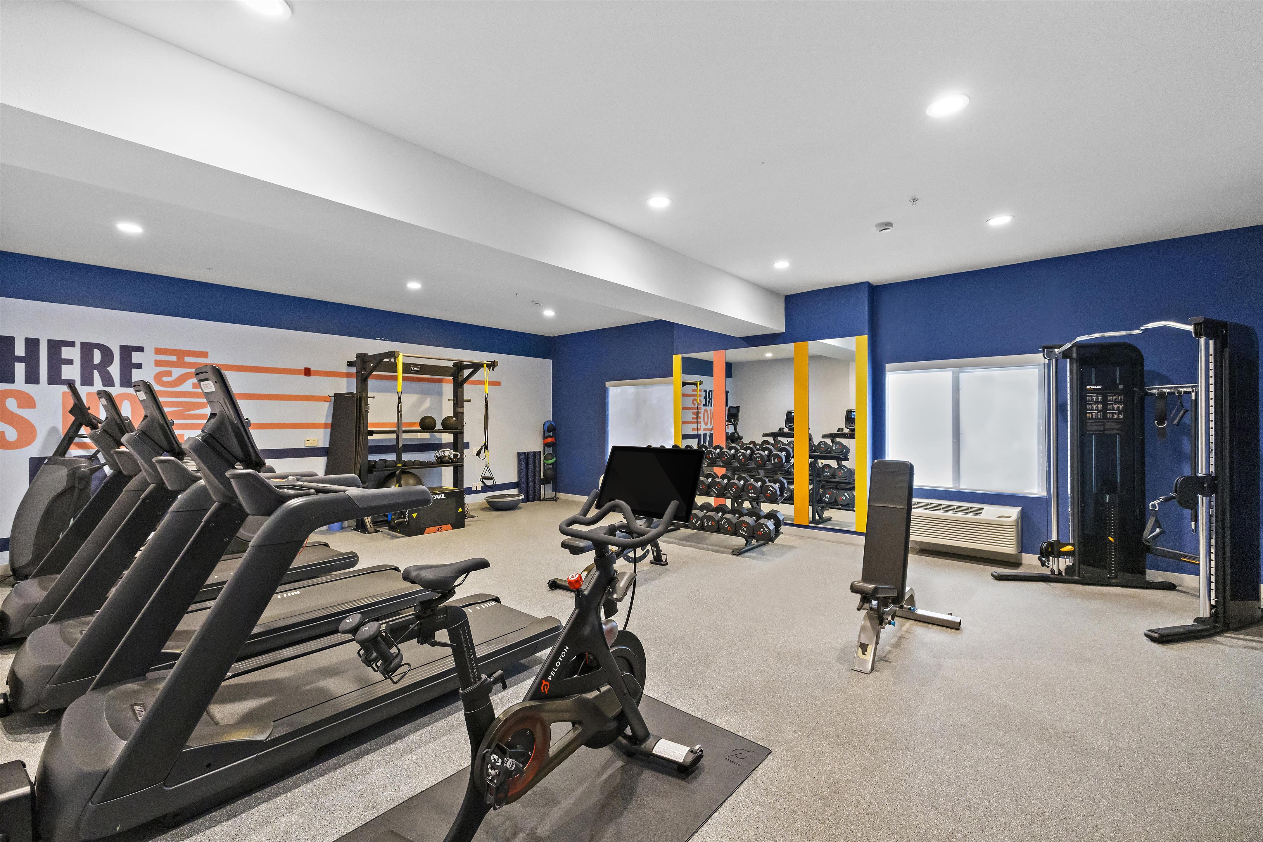Health club fitness center gym | Hampton Inn & Suites Lancaster
