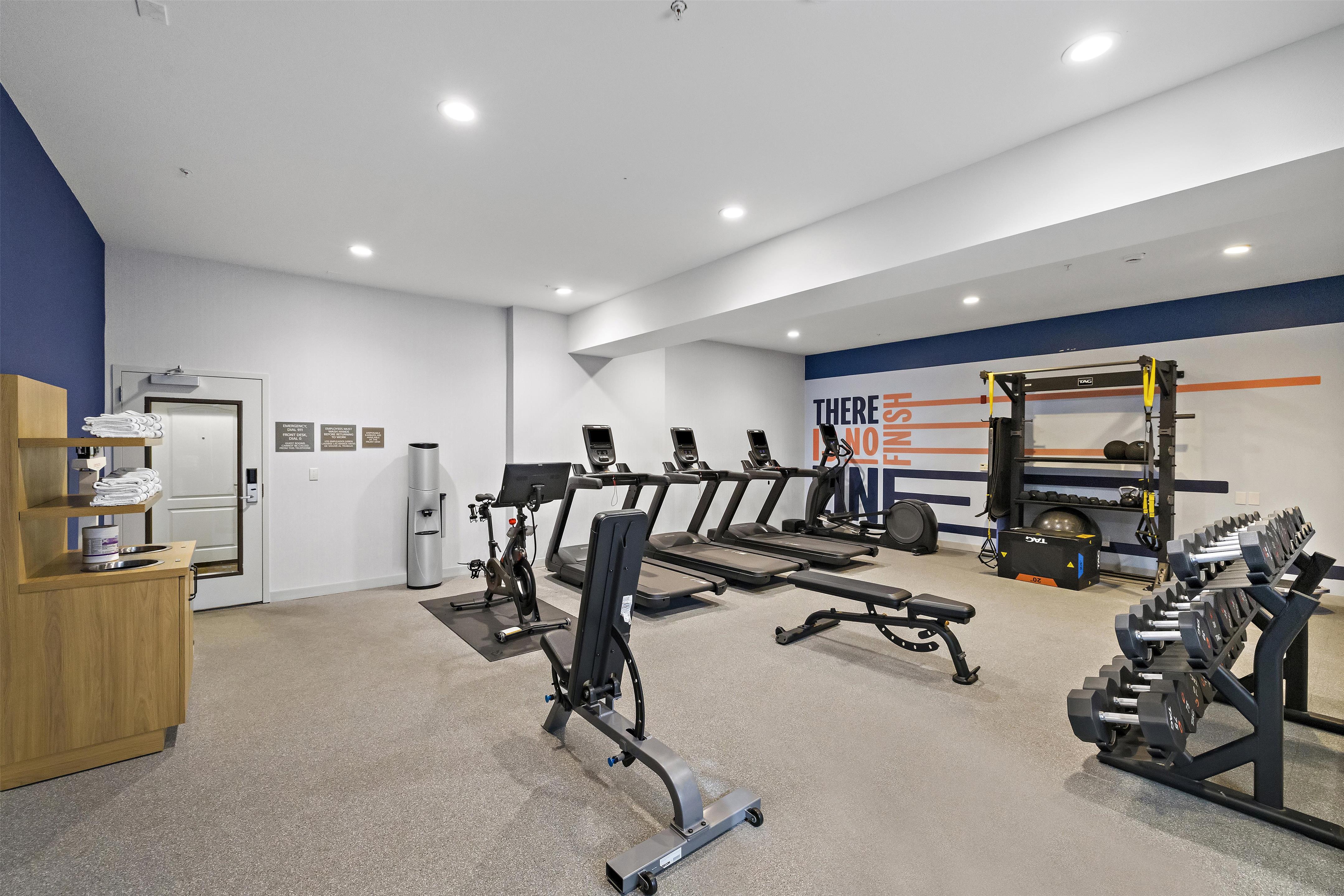 Health club fitness center gym | Hampton Inn & Suites Lancaster