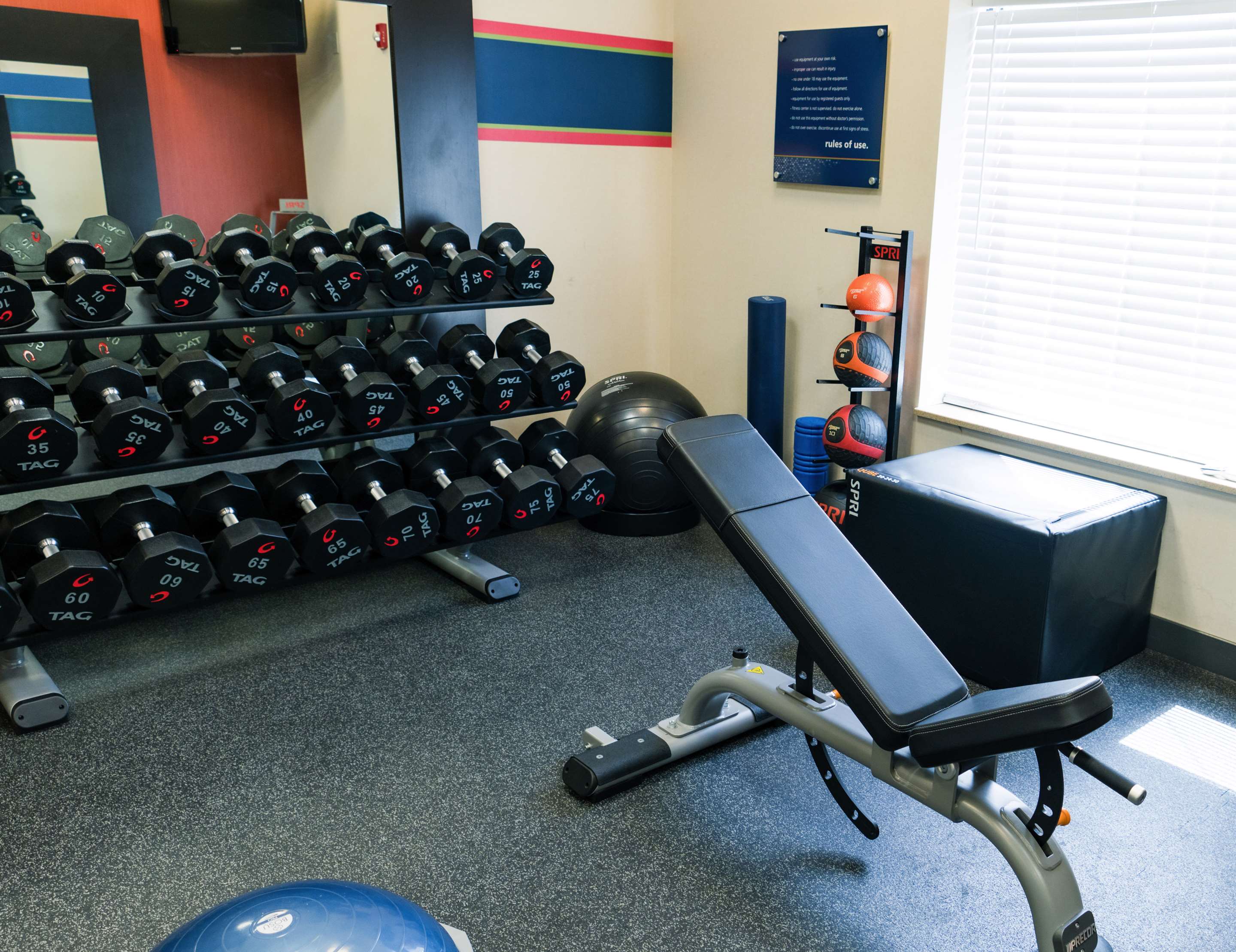 Health club fitness center gym