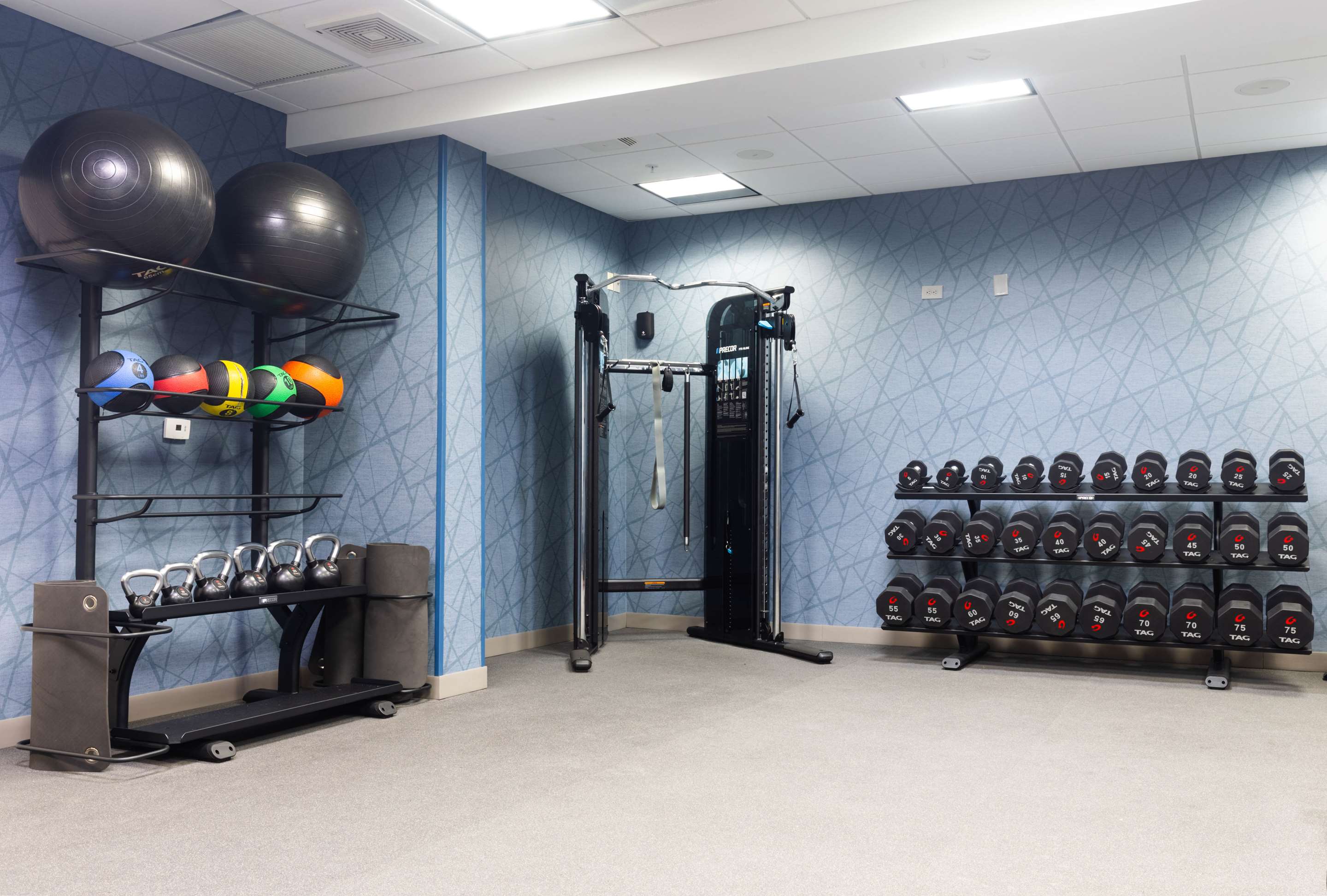Health club fitness center gym | Homewood Suites by Hilton Doylestown