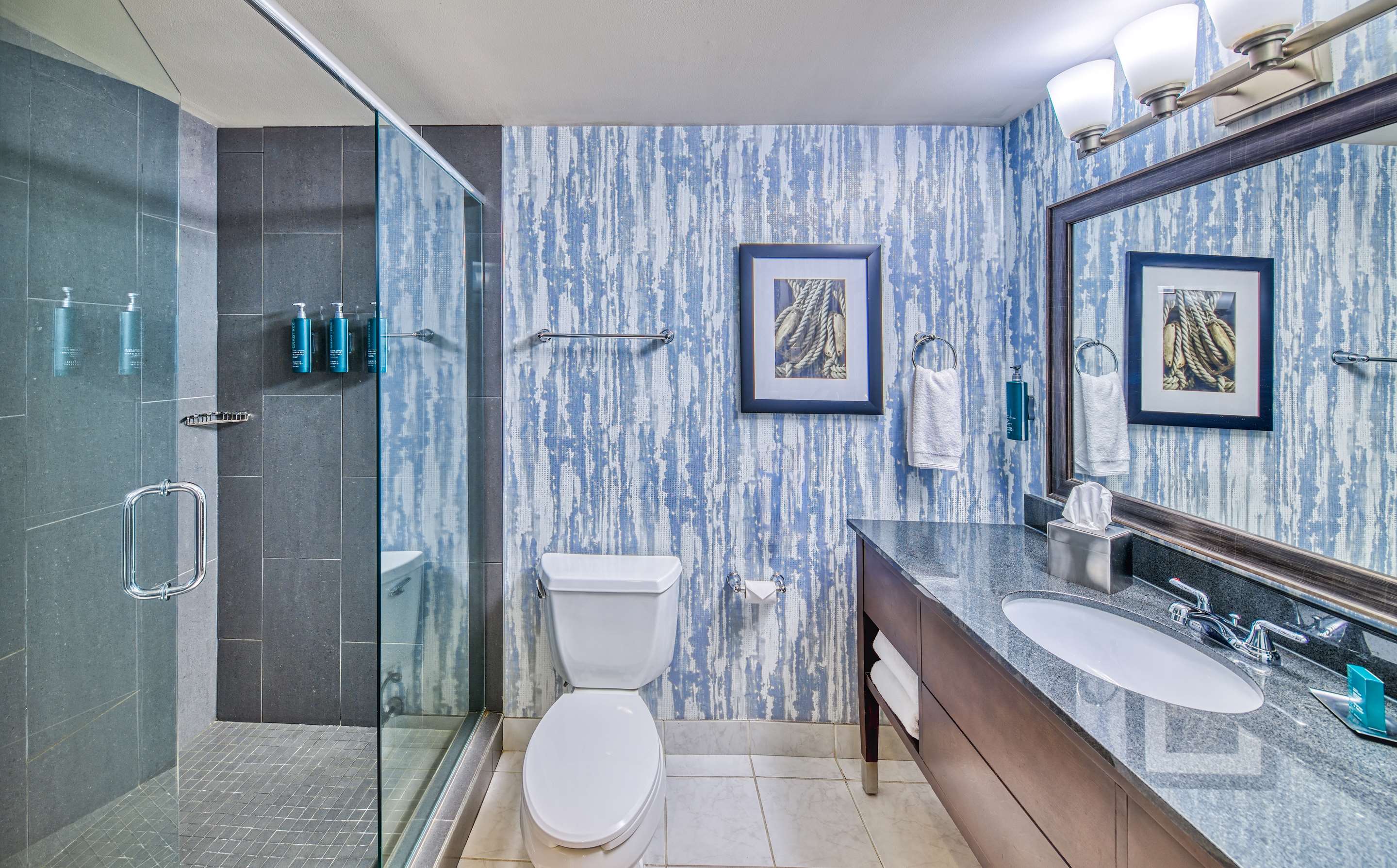 Guest room bath