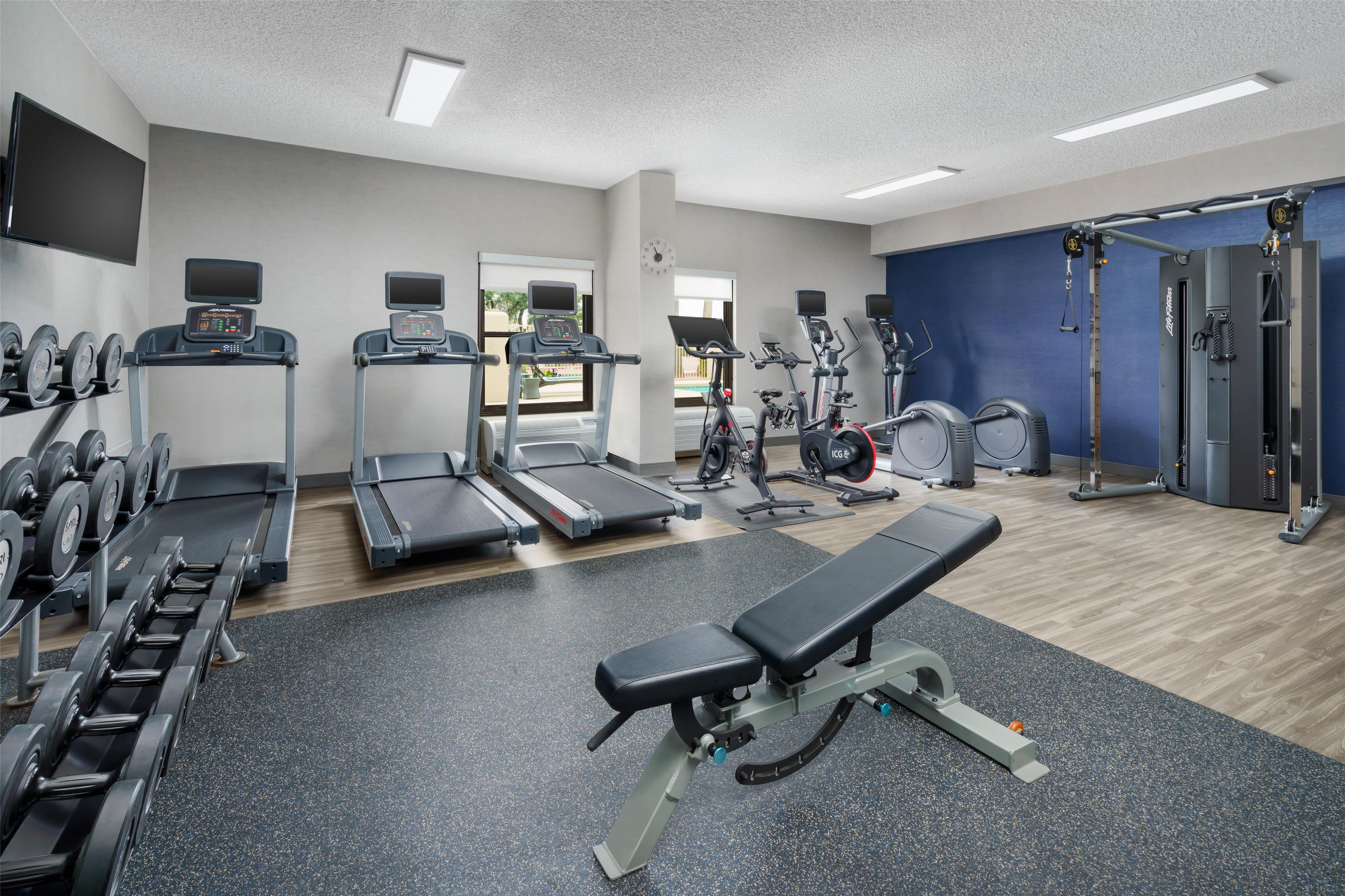 Health club fitness center gym