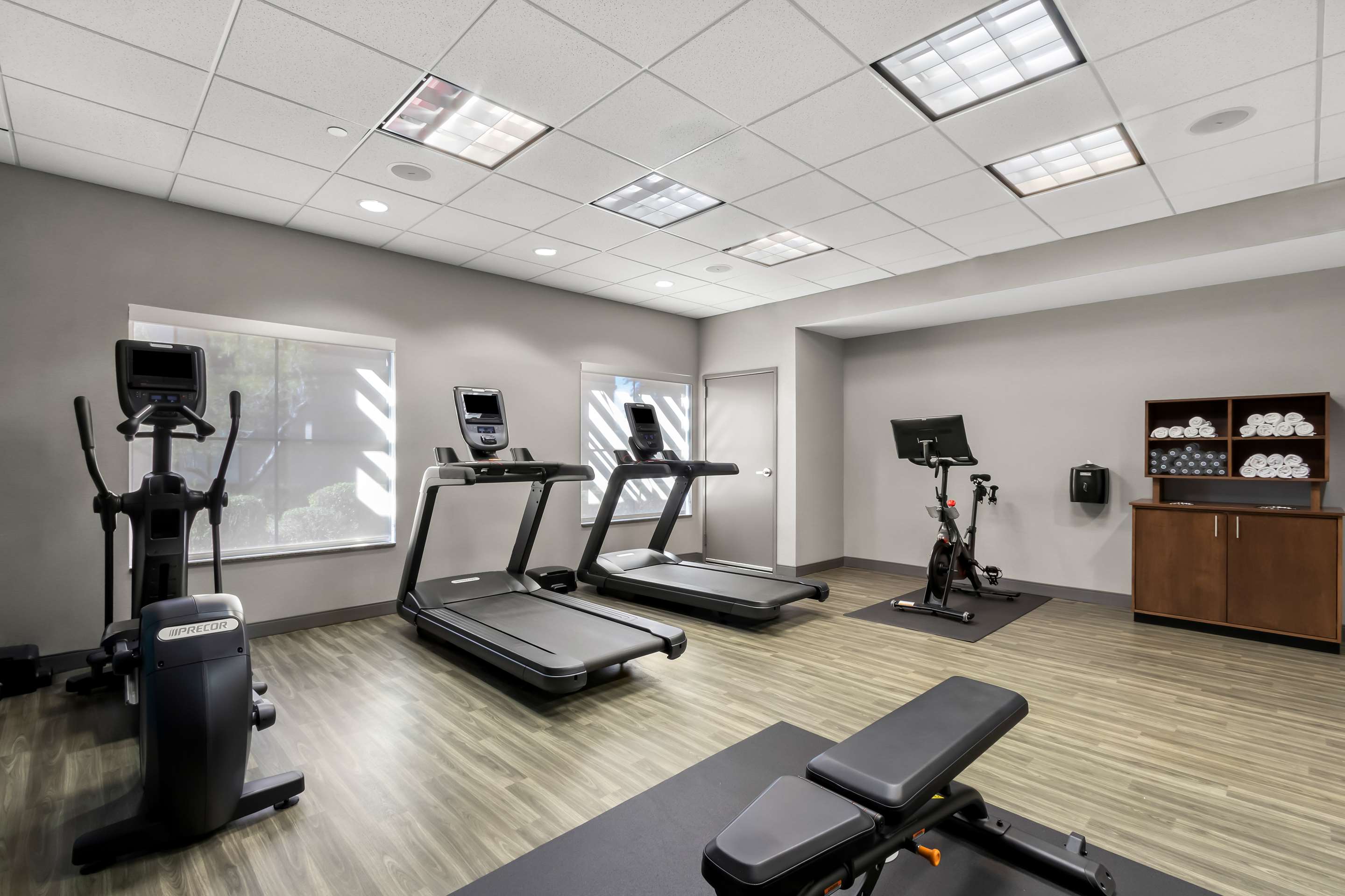 Health club fitness center gym | Hampton Inn & Suites Phoenix/Gilbert