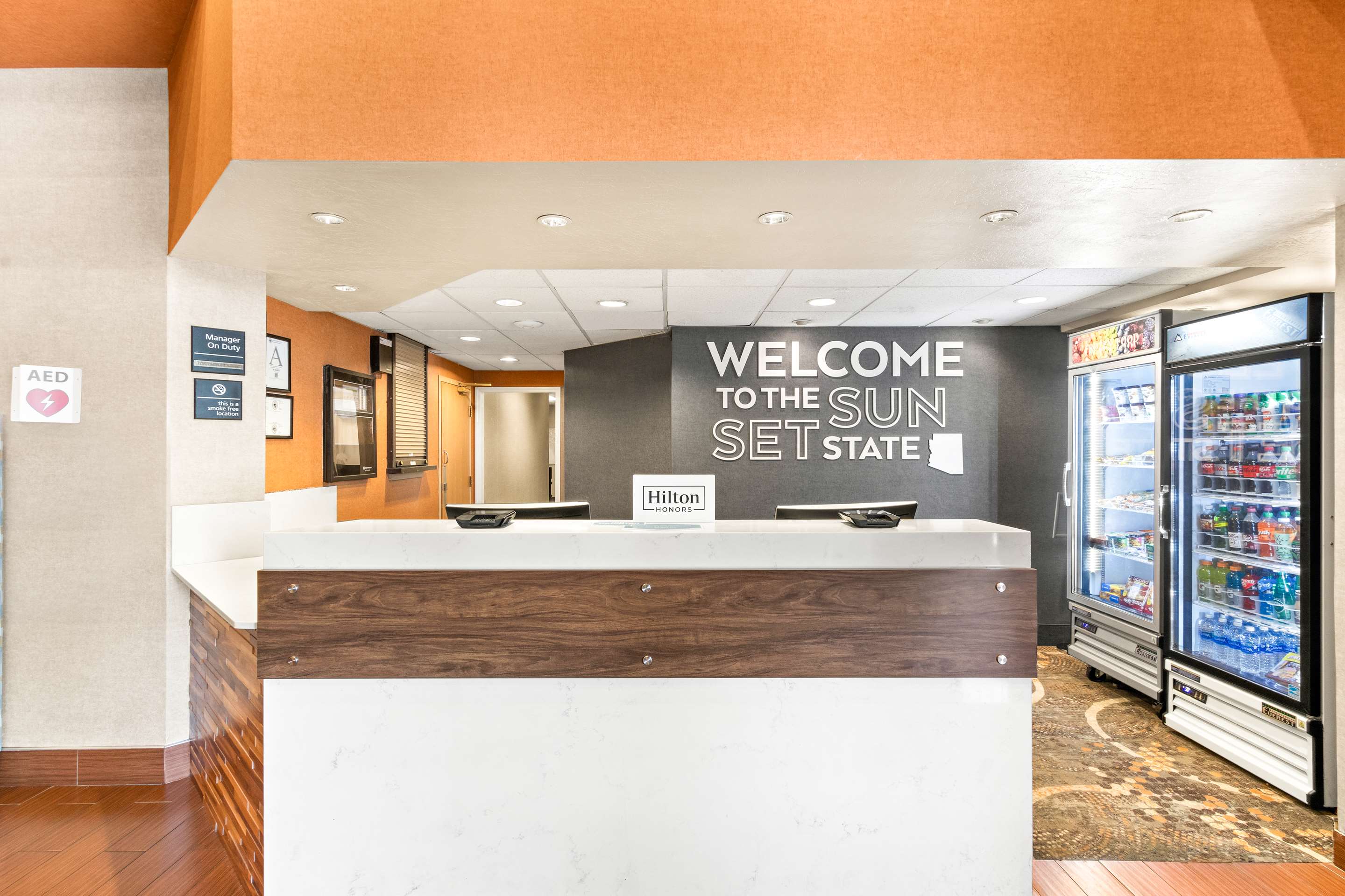 Reception | Hampton Inn & Suites Phoenix-Goodyear