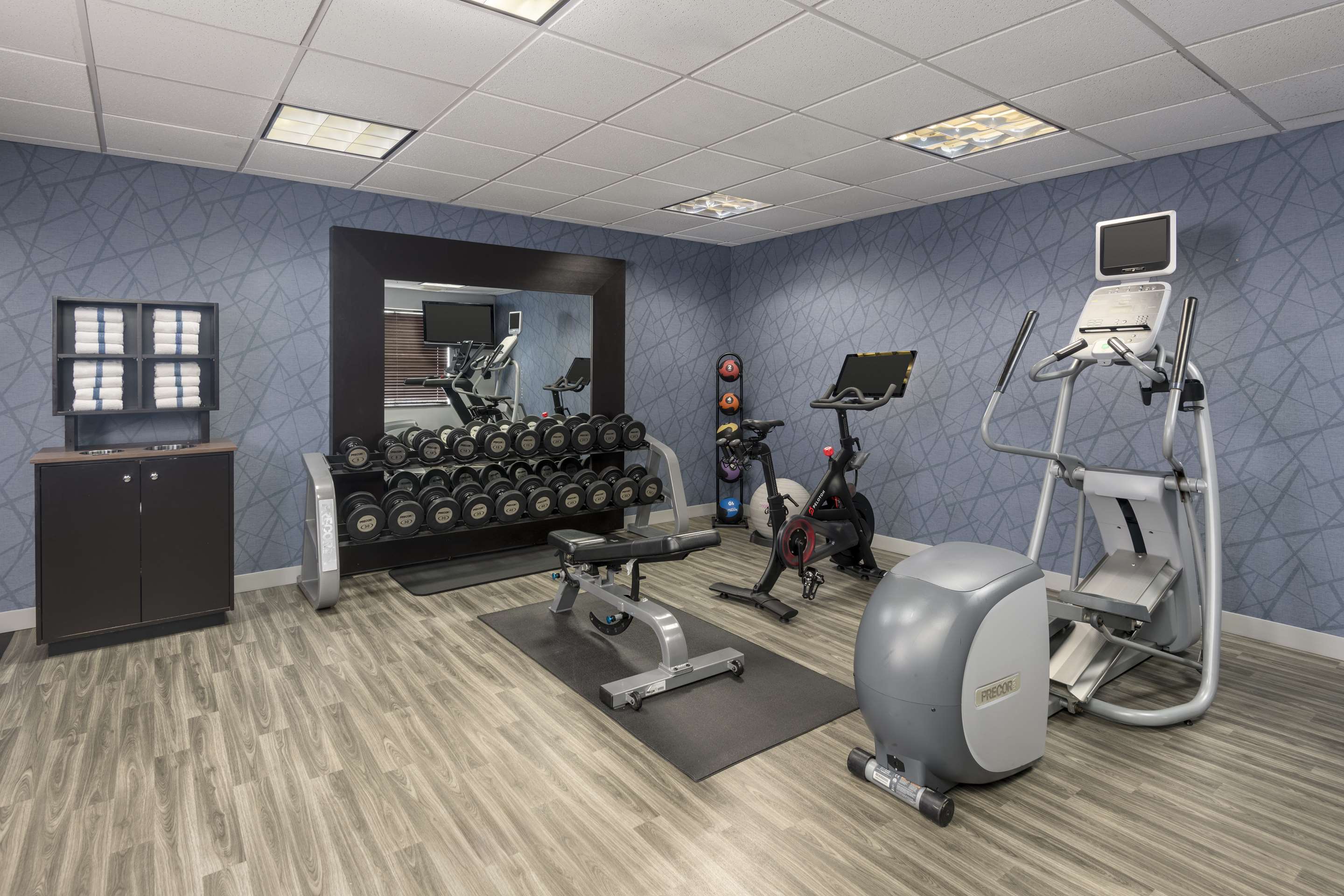 Health club fitness center gym | Homewood Suites by Hilton Phoenix North-Happy Valley