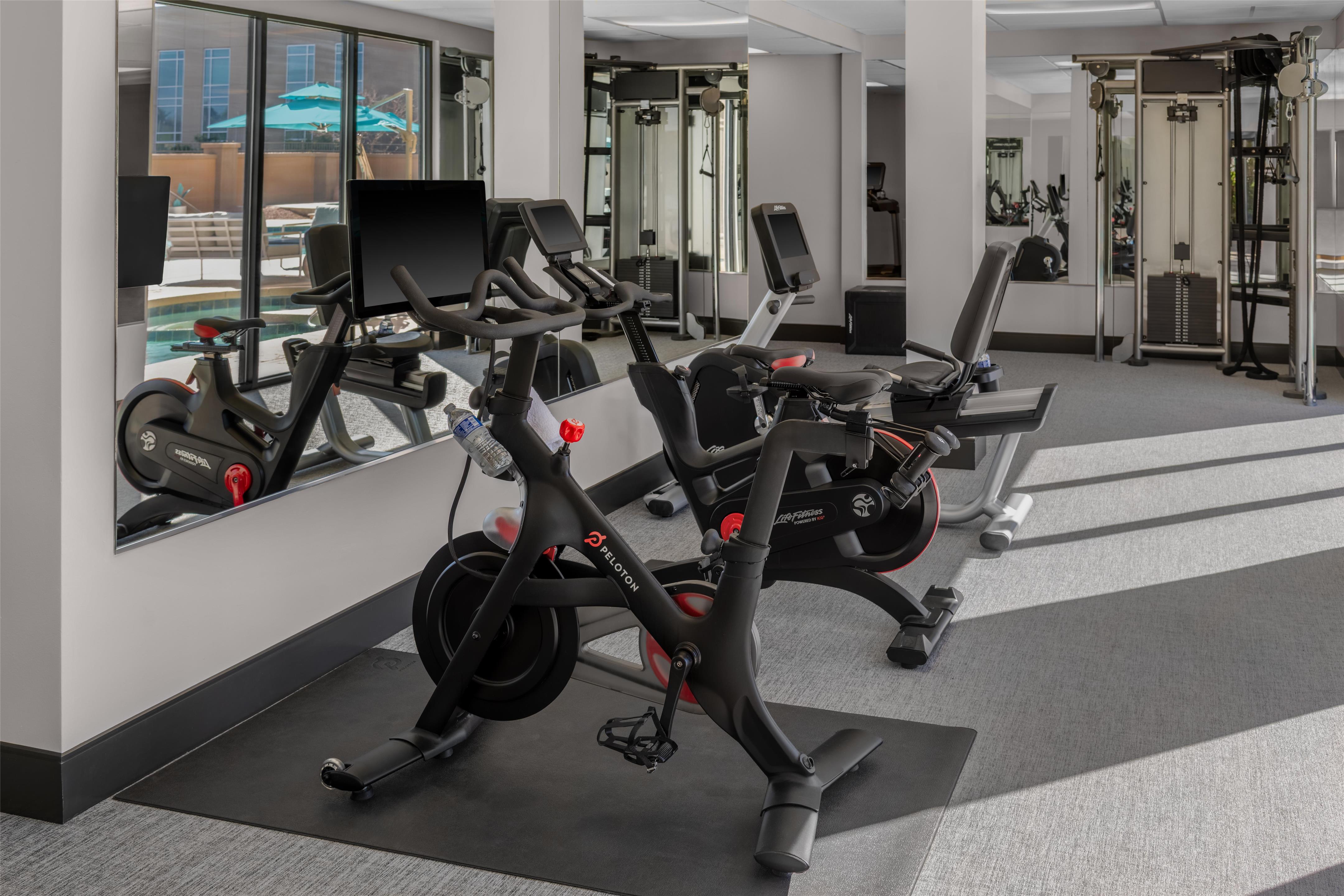Health club fitness center gym | DoubleTree by Hilton Phoenix - Gilbert