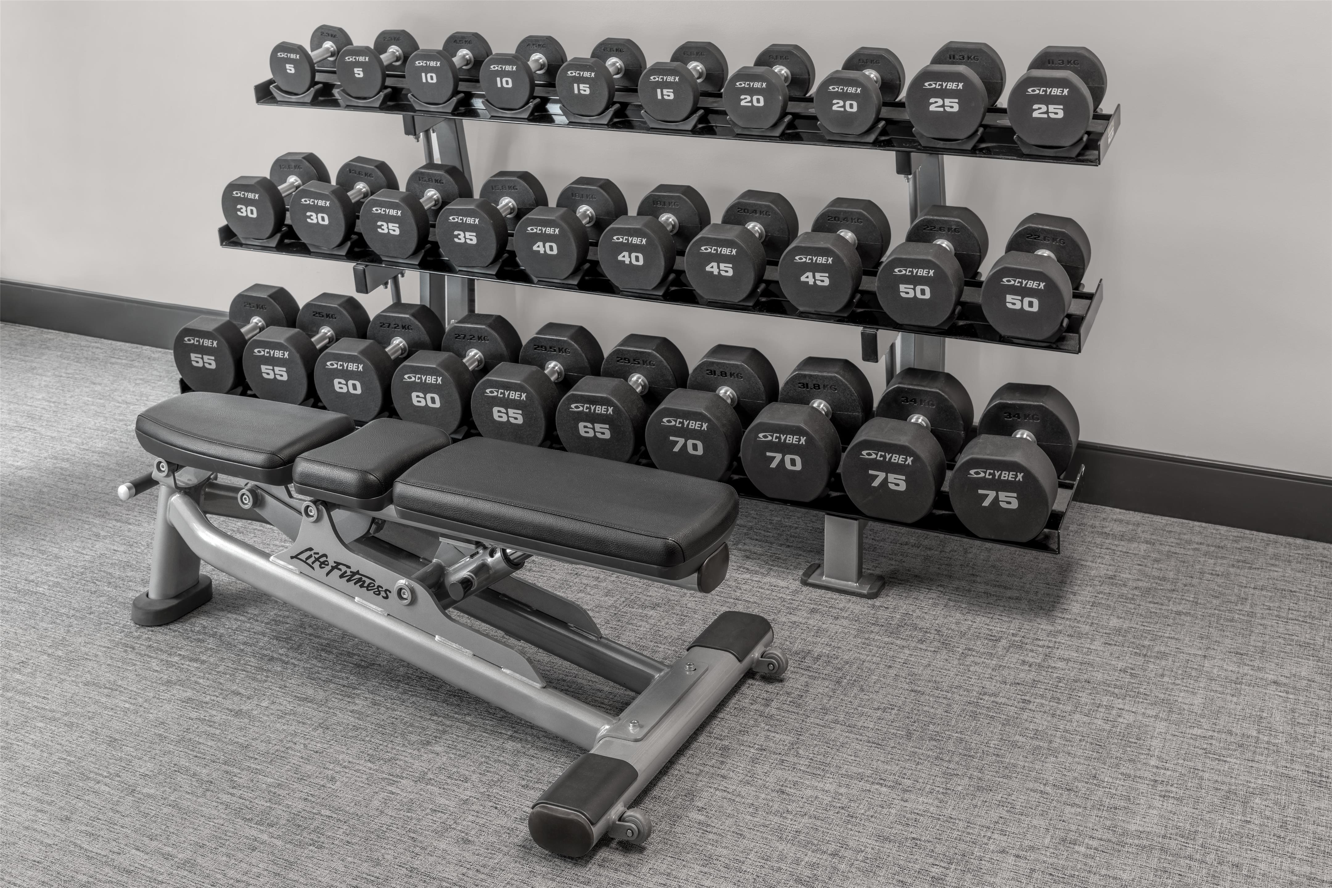 Health club fitness center gym | DoubleTree by Hilton Phoenix - Gilbert