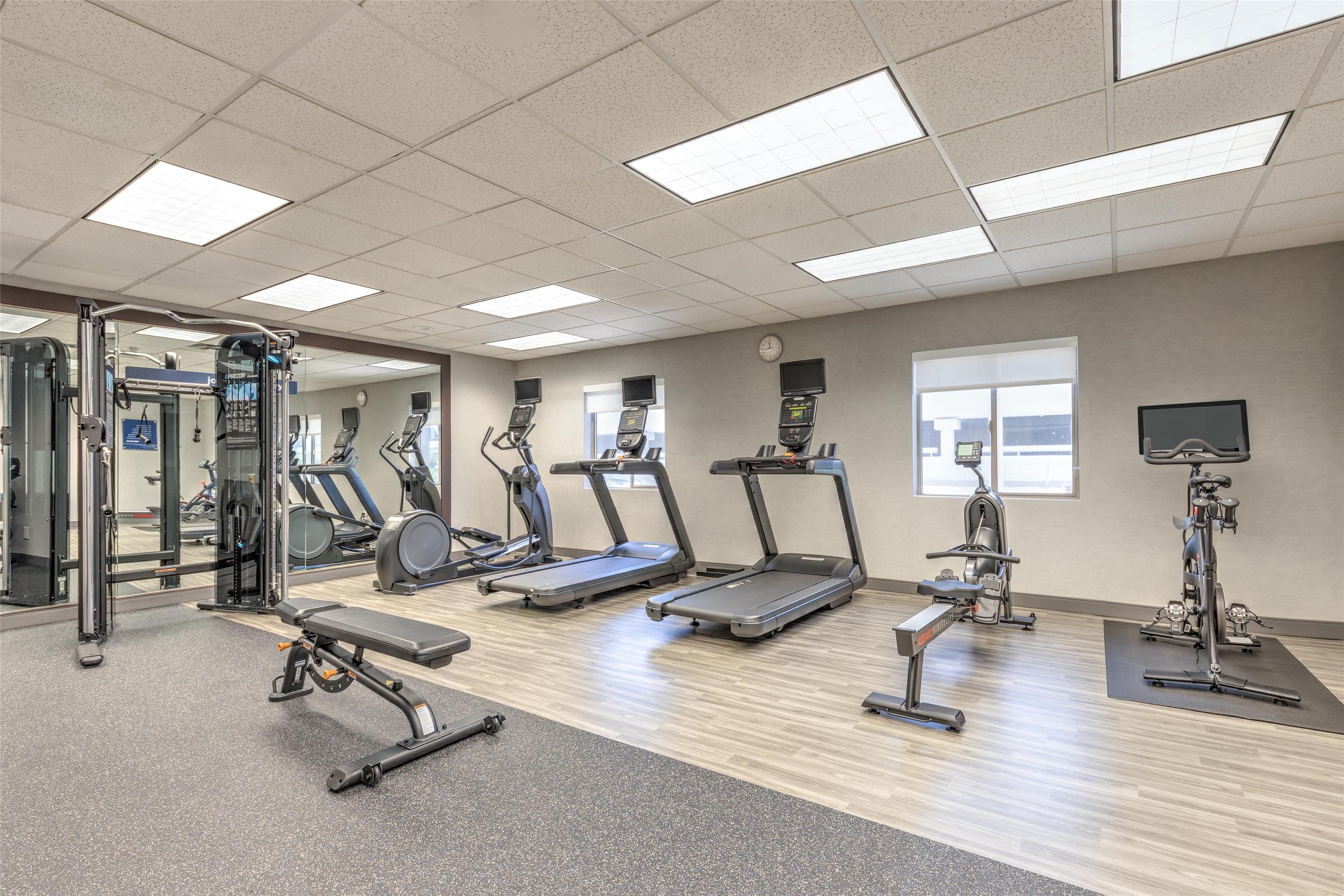 Health club fitness center gym
