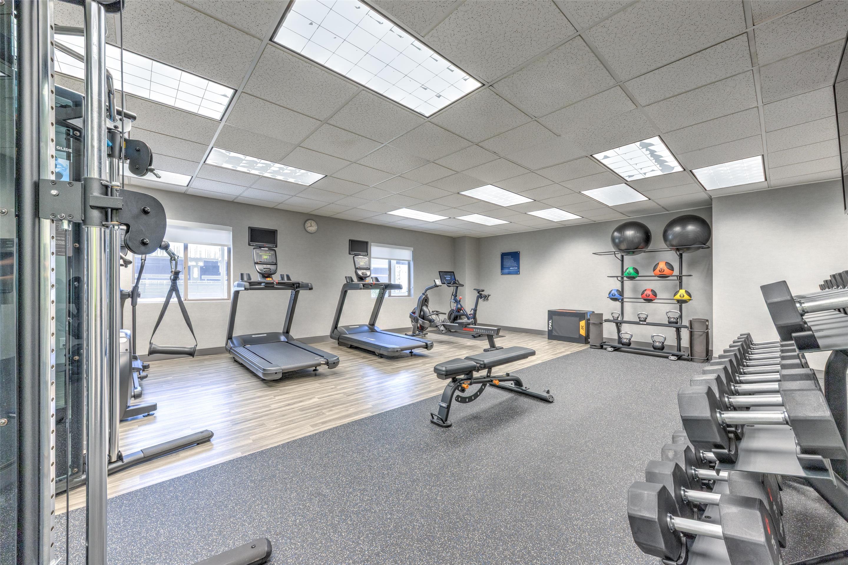 Health club fitness center gym