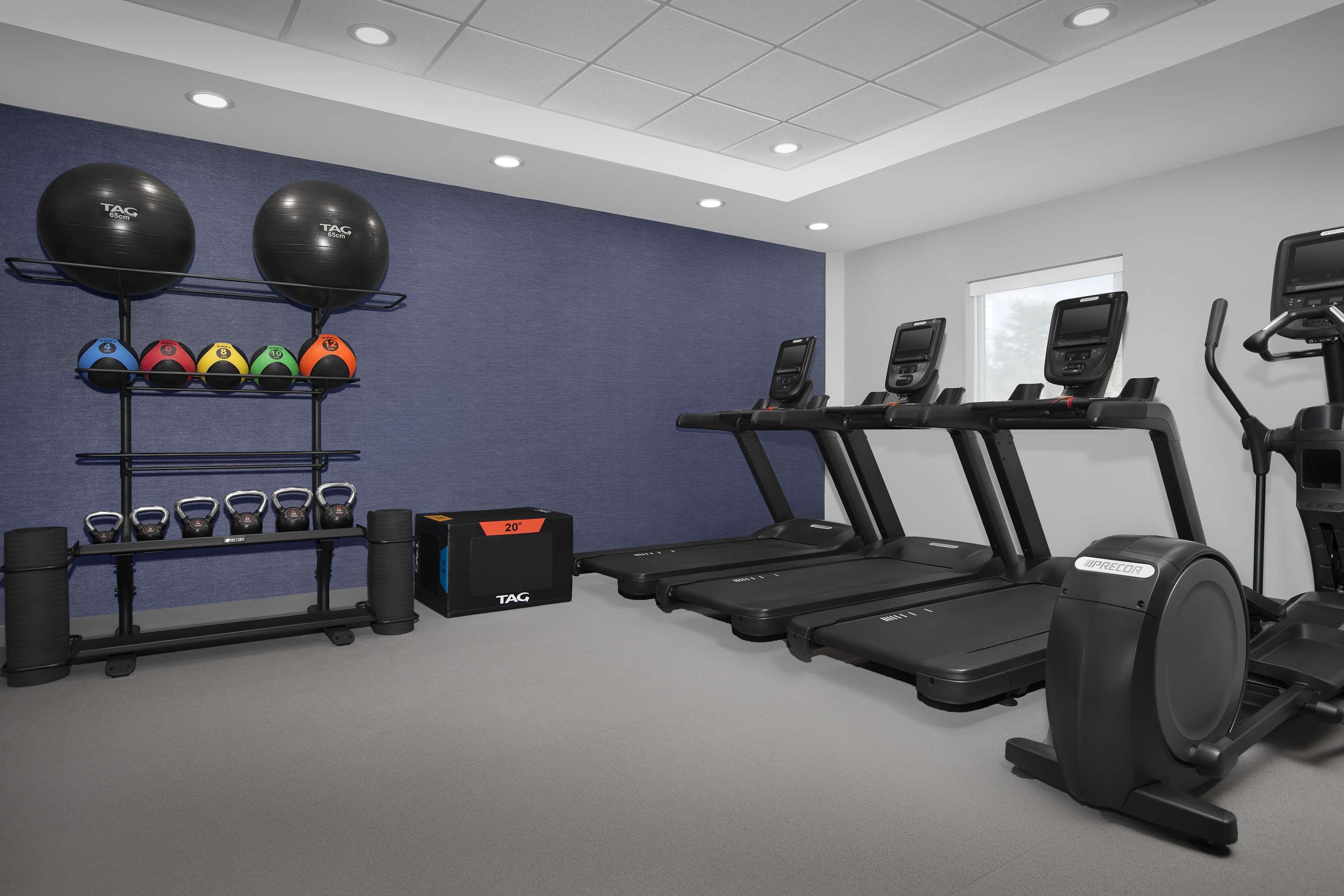 Health club fitness center gym | Home2 Suites by Hilton Pittsburgh / McCandless, PA