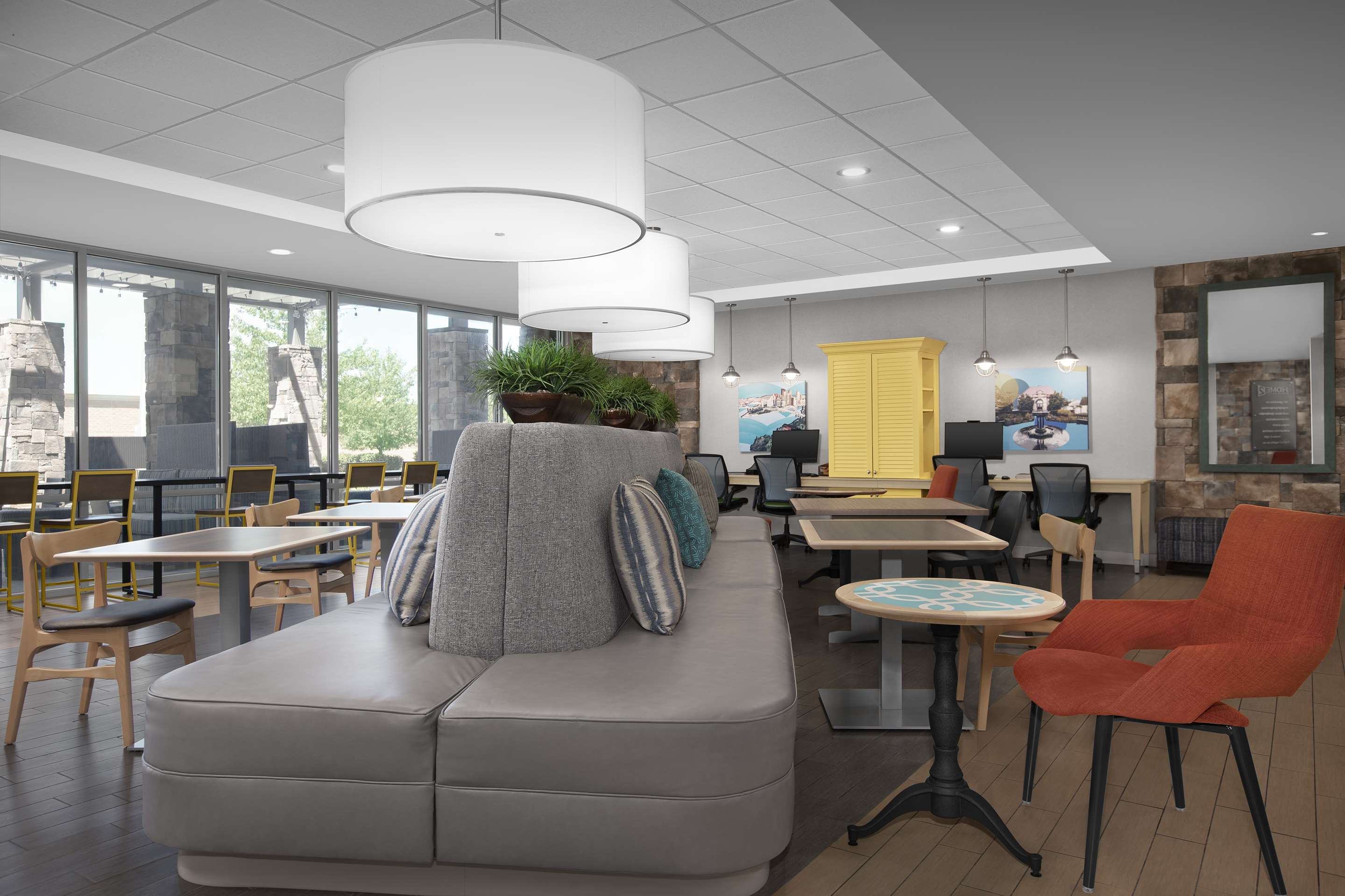 Lobby | Home2 Suites by Hilton Pittsburgh / McCandless, PA