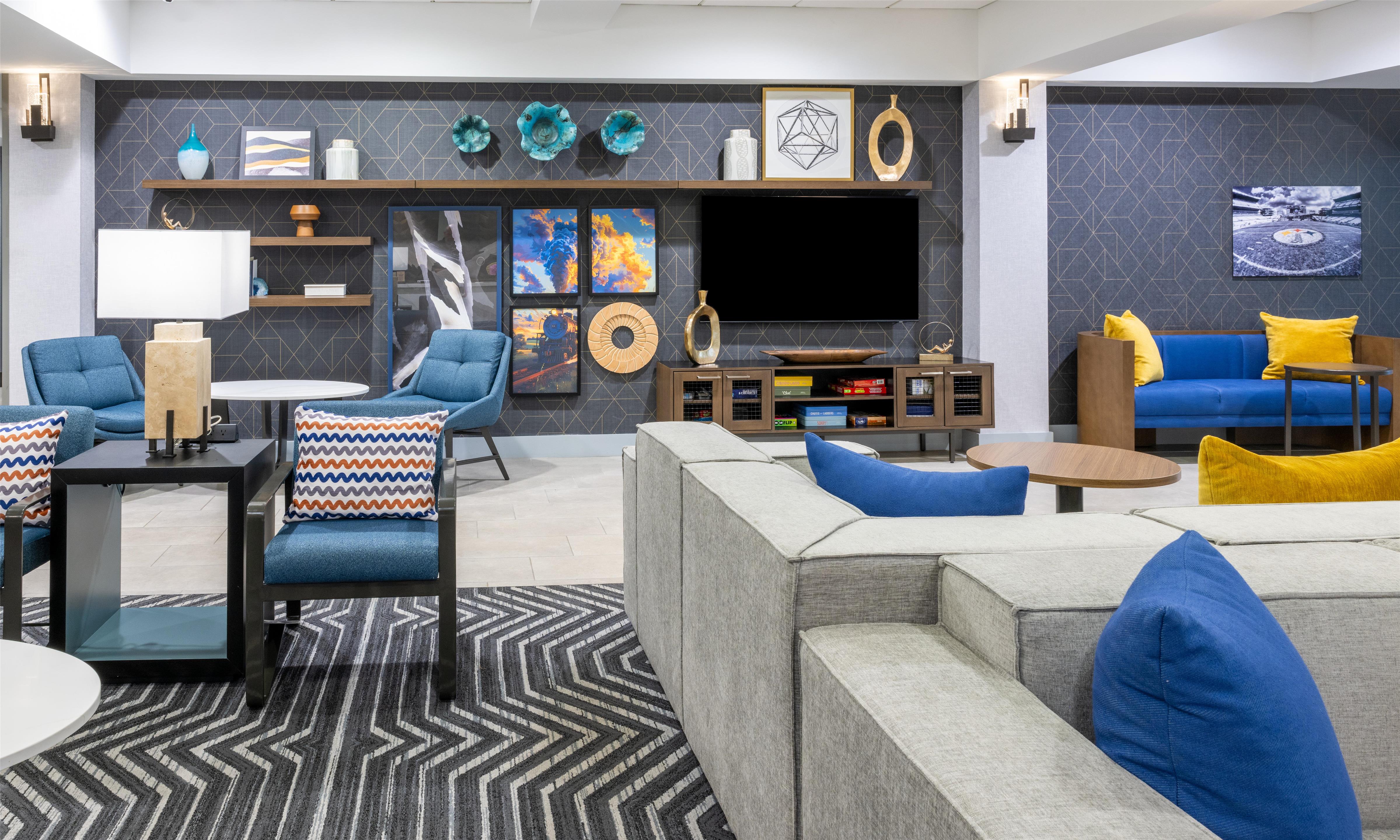 Lobby | Homewood Suites by Hilton Pittsburgh Southpointe