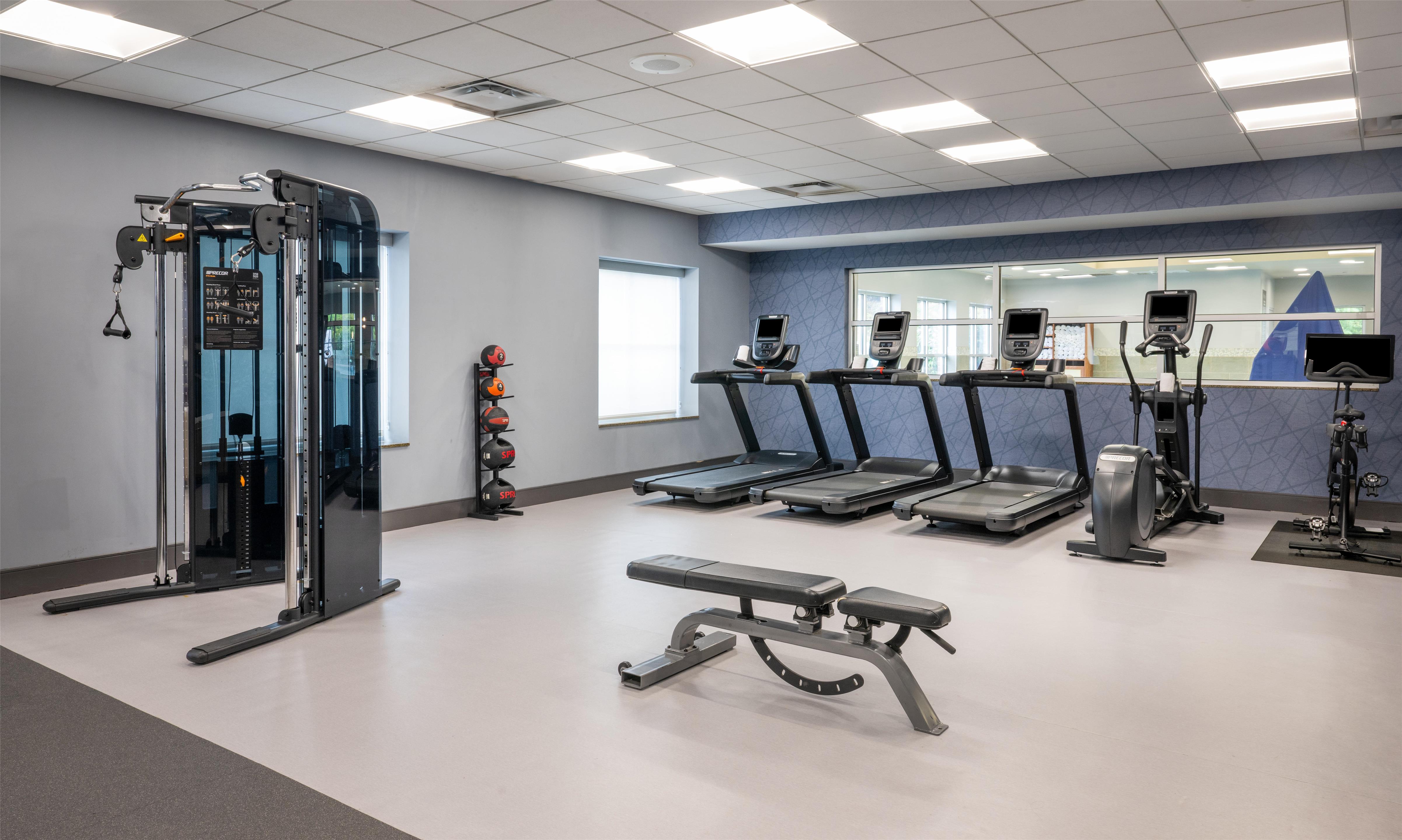 Health club fitness center gym | Homewood Suites by Hilton Pittsburgh Southpointe